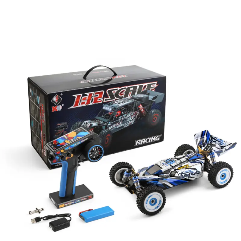 Hot Racing RC Car 124017 Electric 4WD 1:12 Brushless Off-Road for Kids and Teens PLAYPULSE RC