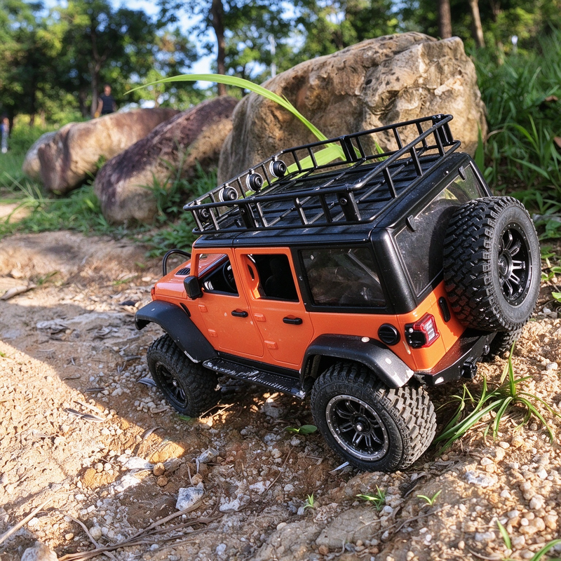 PlayPulseRC MN128 1:12 4WD RC Crawler Jeep