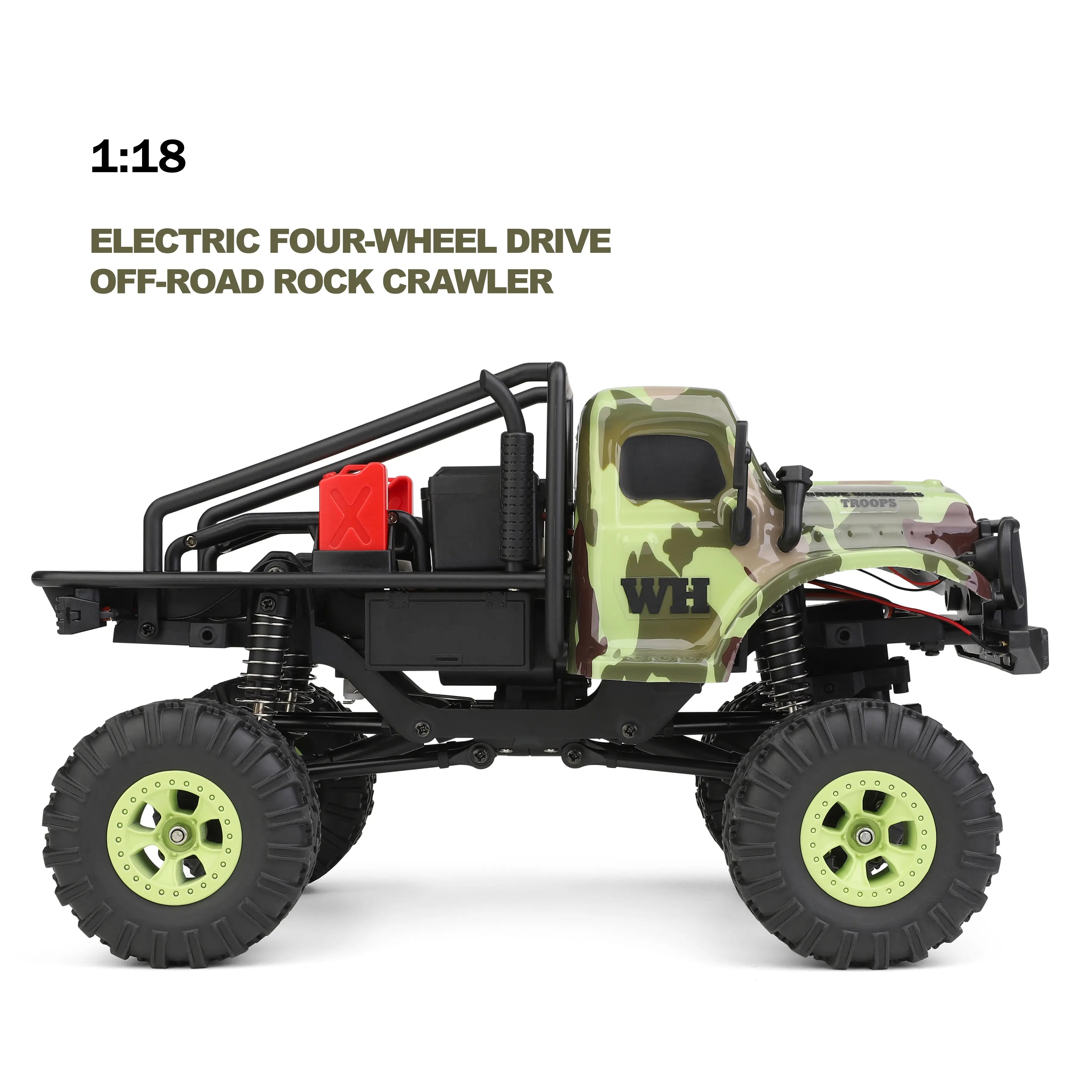 ELECTRIC FOUR-WHEEL DRIVE OFF-ROAD ROCK CRAWLER
