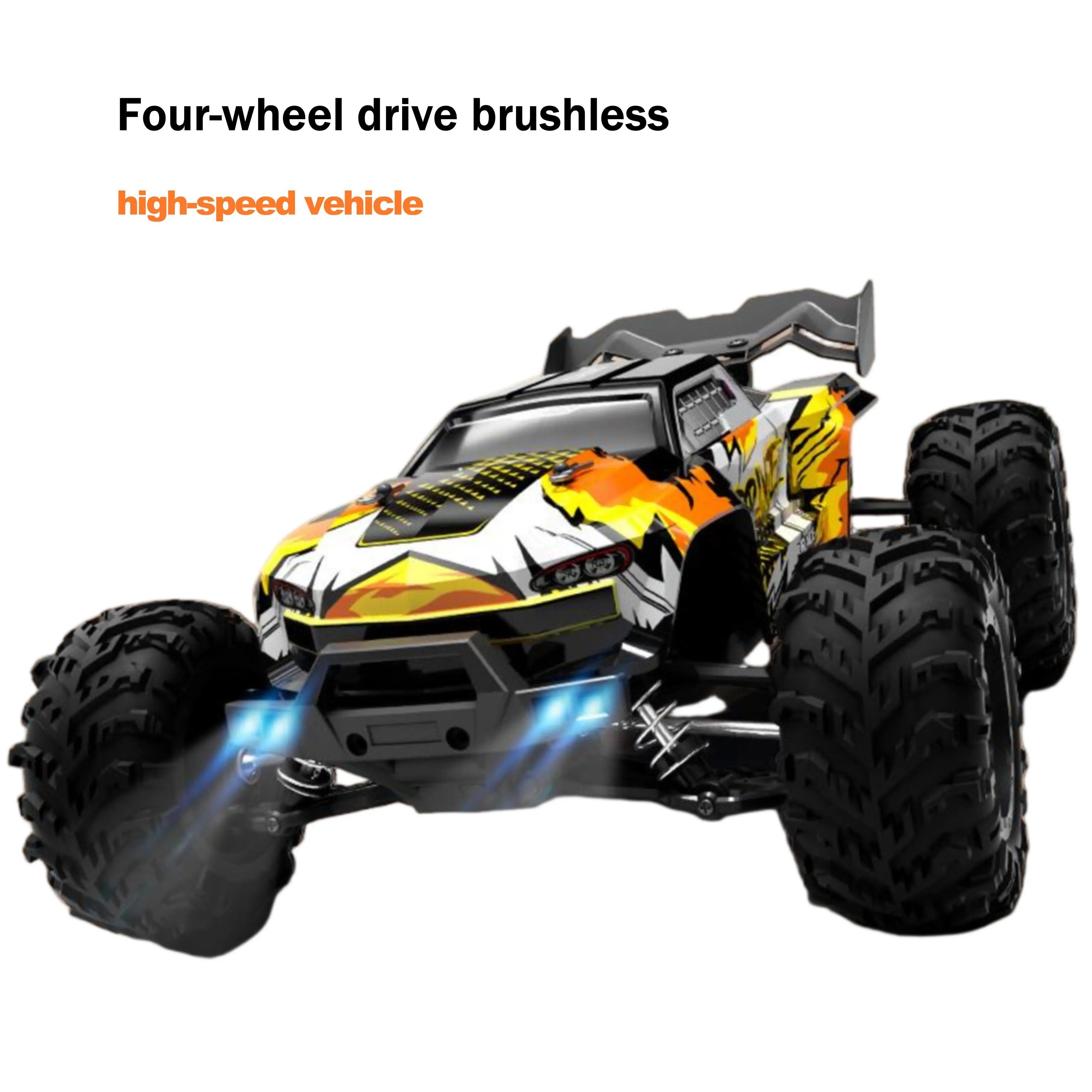 4WD Off-Road RC Car with 70km/h Top Speed, Brushless Motor SUV PlaypulseRC - Premium Remote Control Toys for Kids, Teens & Pet Play