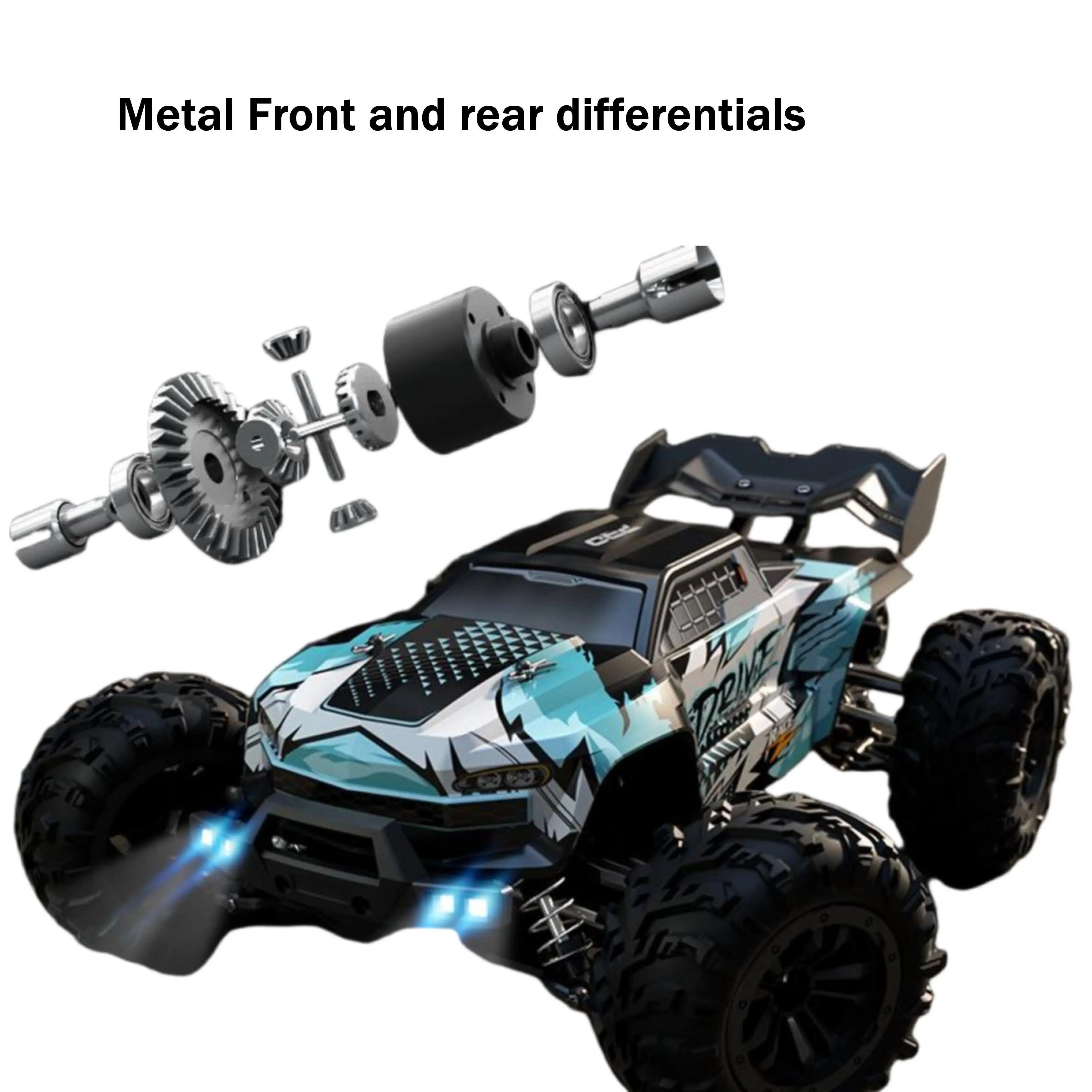 4WD Off-Road RC Car with 70km/h Top Speed, Brushless Motor SUV PlaypulseRC - Premium Remote Control Toys for Kids, Teens & Pet Play