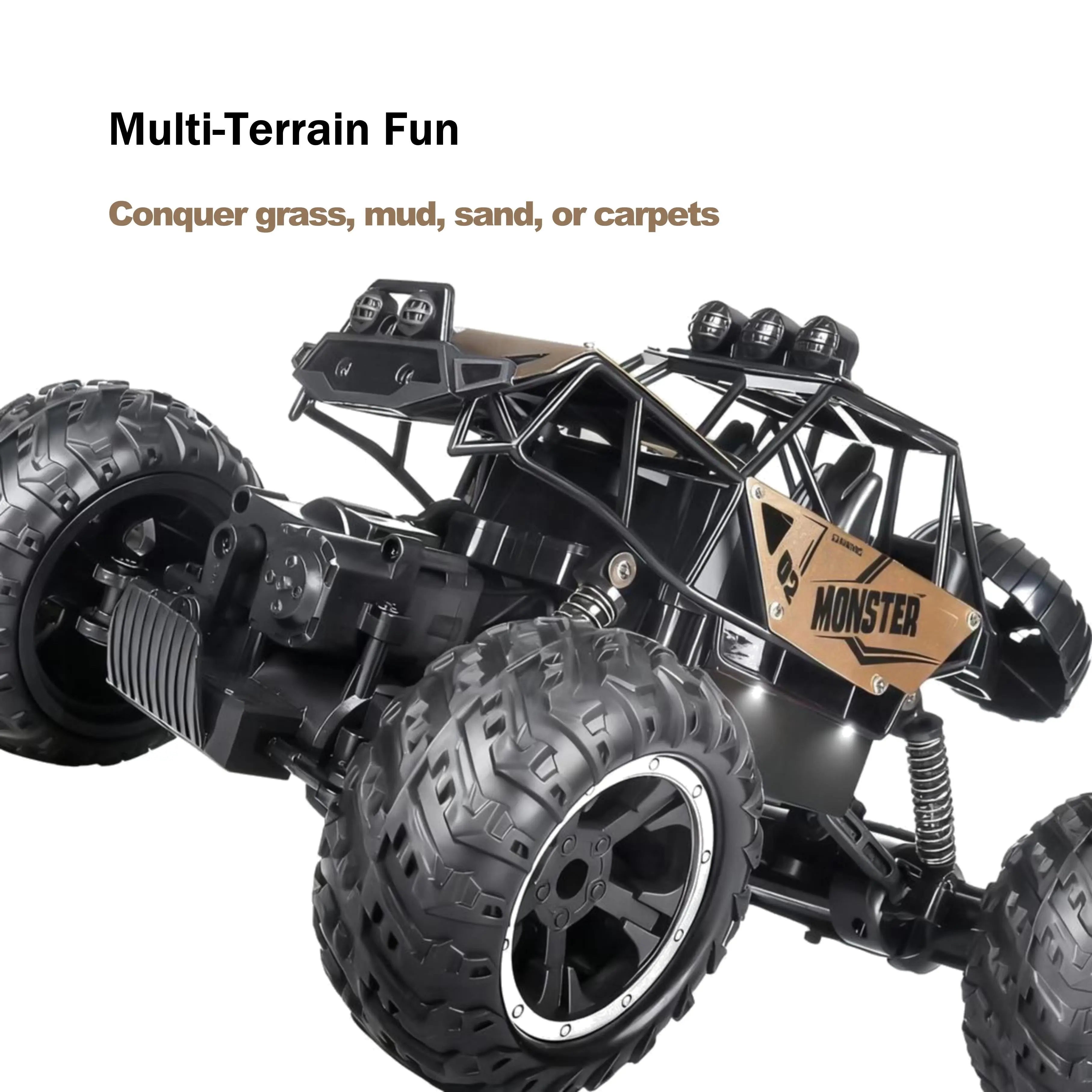 1:16 Scale 4WD Off-Road Remote Control Car PLAYPULSE RC