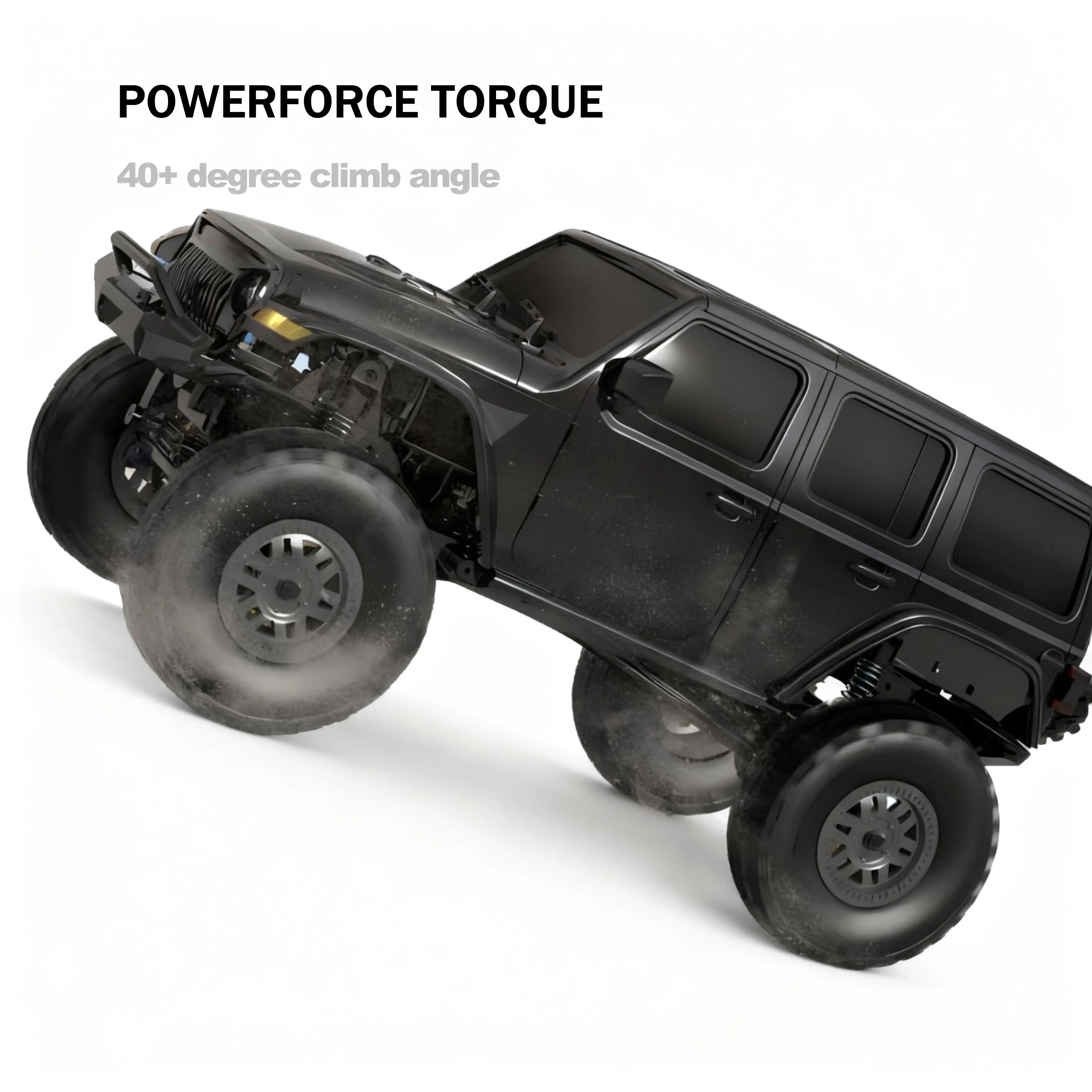 787-1 High-Performance RC Crawler Monster Truck for Rock Climbing PLAYPULSE RC