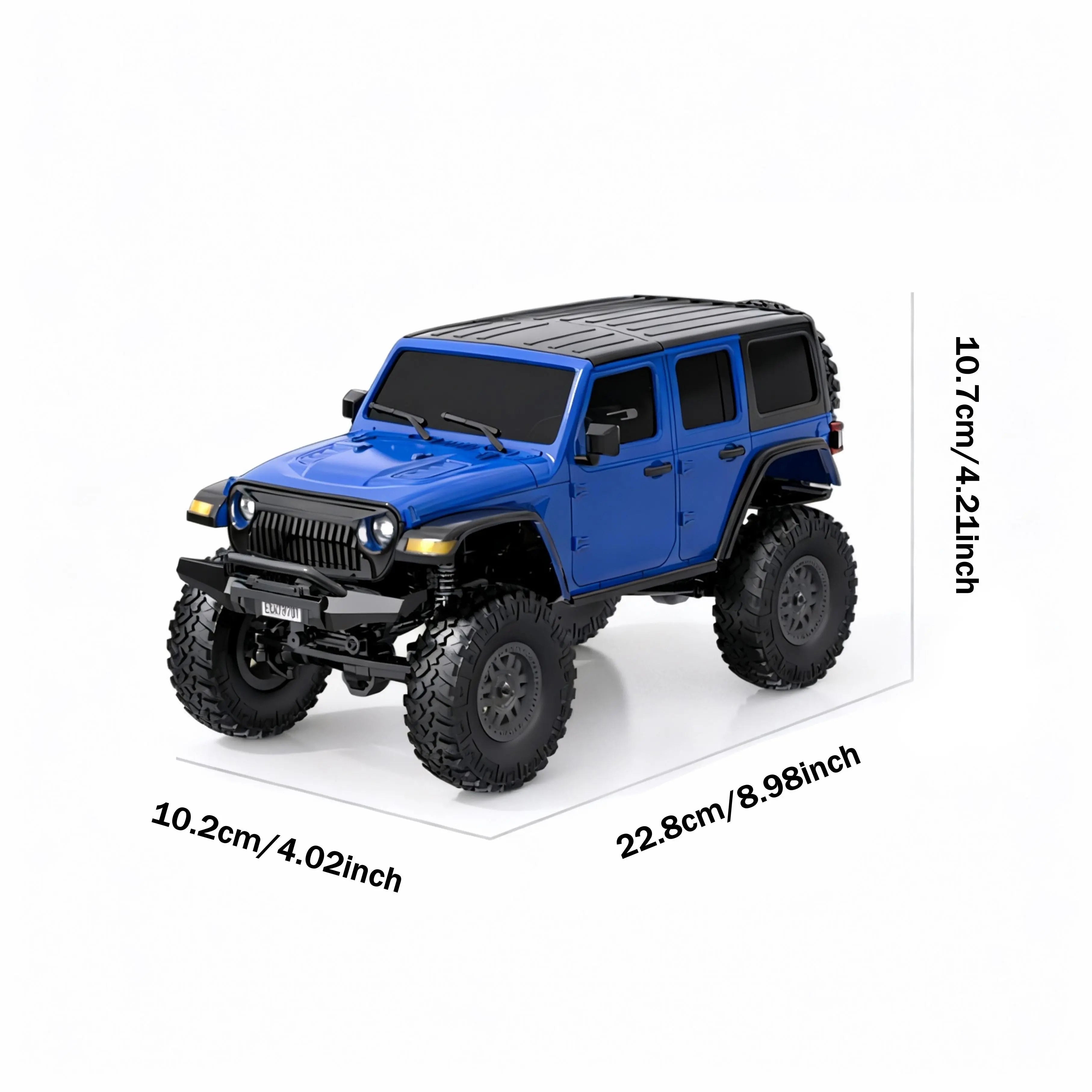 787-1 High-Performance RC Crawler Monster Truck for Rock Climbing PLAYPULSE RC