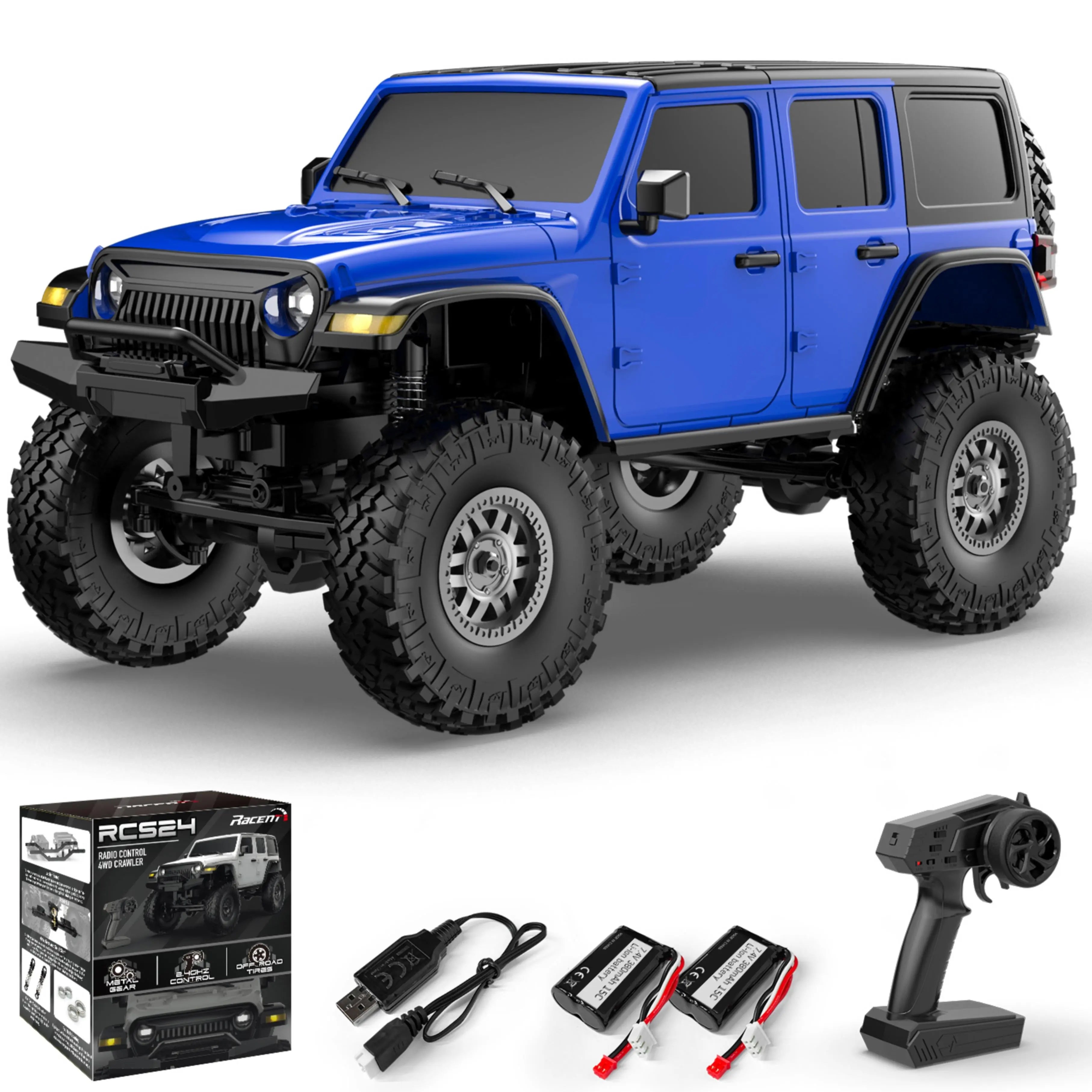 787-1 High-Performance RC Crawler Monster Truck for Rock Climbing PLAYPULSE RC