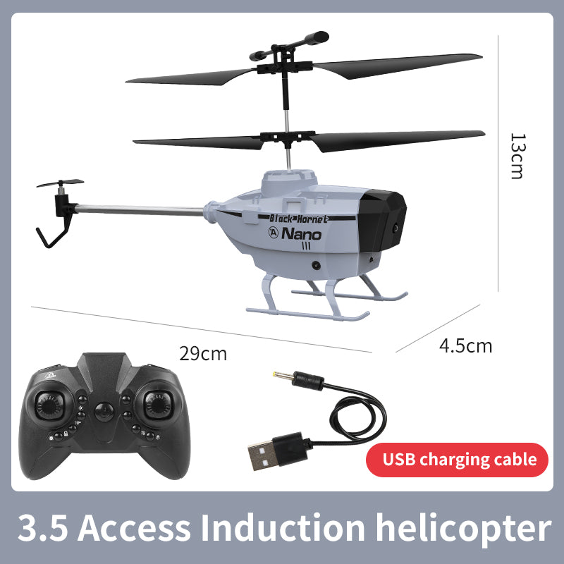 Avoid Obstacles Intelligent Helicopter, Remote Control Helicopter , Gifts Toys for Kids 8-12
