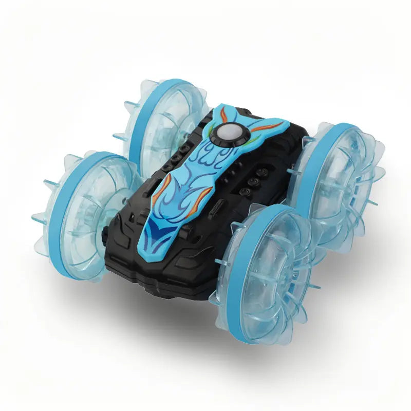 Interactive Pet-Friendly Remote Control Car: Amphibious 2.4G Stunt Vehicle for Kids and Teens - PLAYPULSE RC