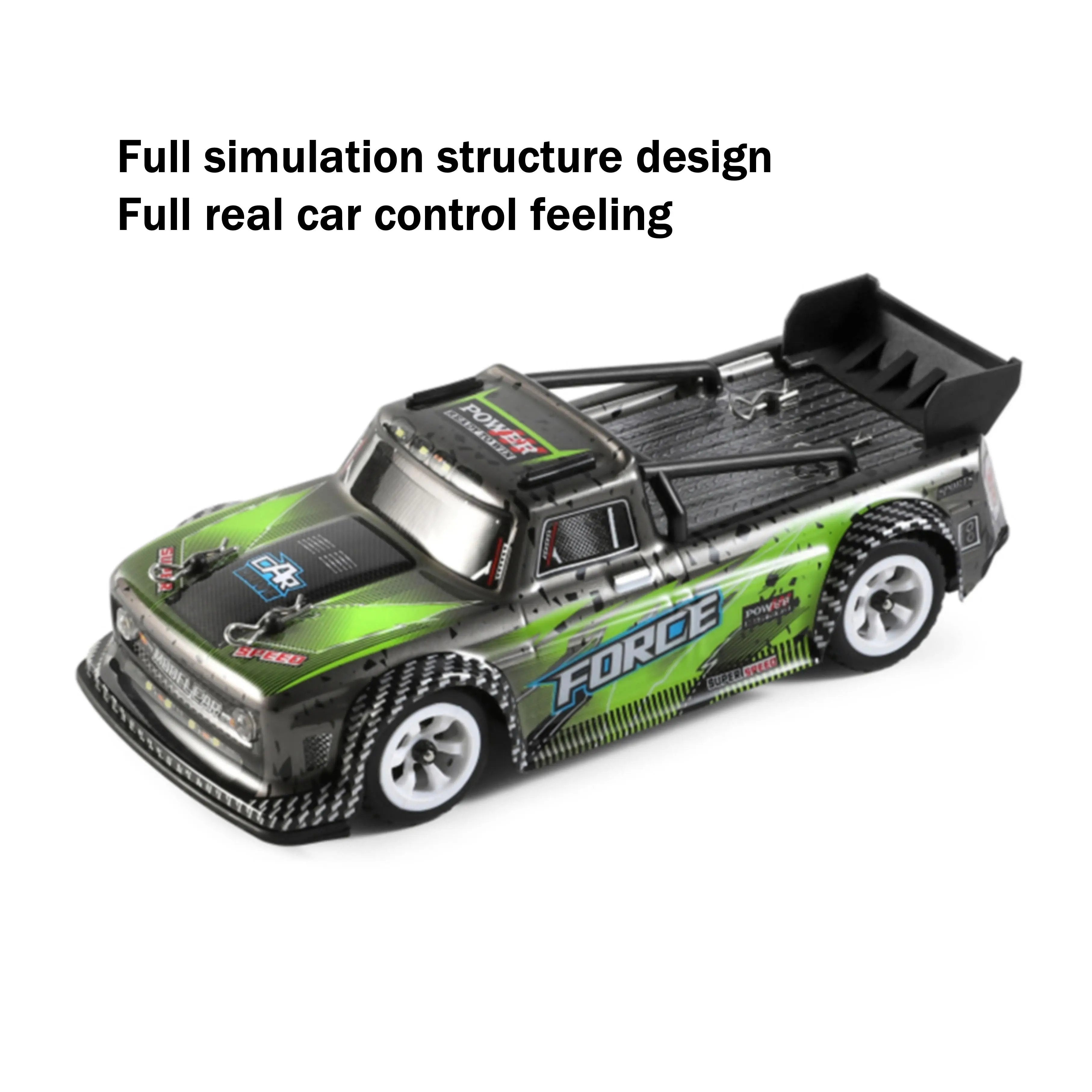 Cheap RC Cars with Brushed Motor for Drift Fun - 1:28 Scale 4WD Electric Short Truck - RC Cars | Remote Control Toys for Kids and Pets