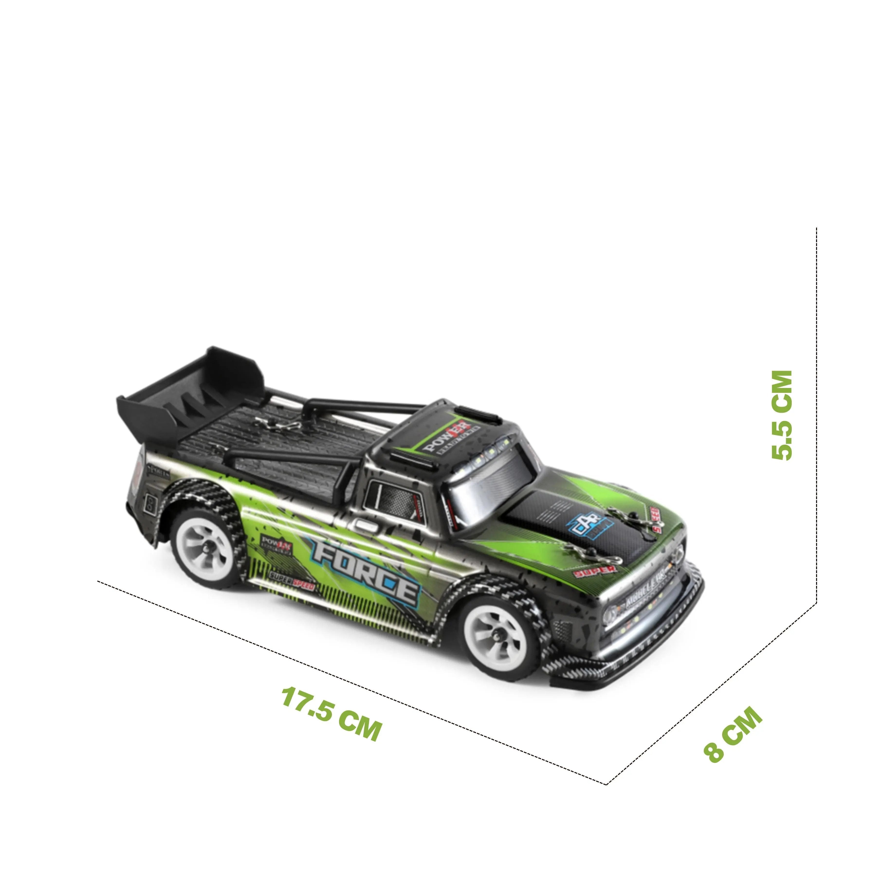 Cheap RC Cars with Brushed Motor for Drift Fun - 1:28 Scale 4WD Electric Short Truck - RC Cars | Remote Control Toys for Kids and Pets