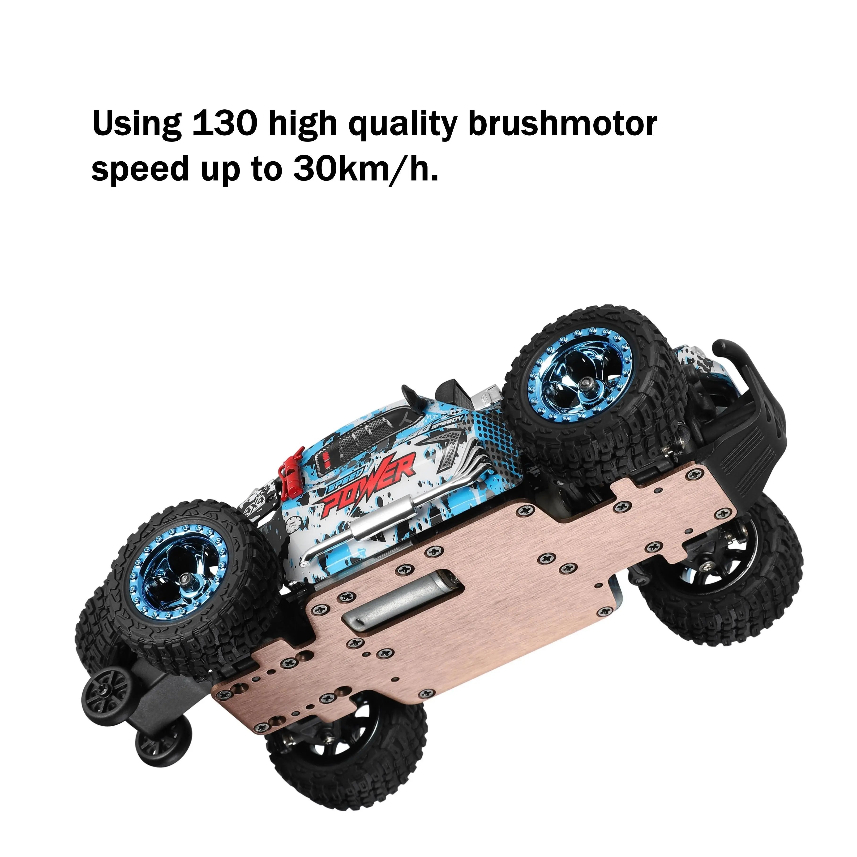 Hot Racing RC 1:28 Scale Electric 4WD Off-Road Truck for Climbing and Racing PLAYPULSE