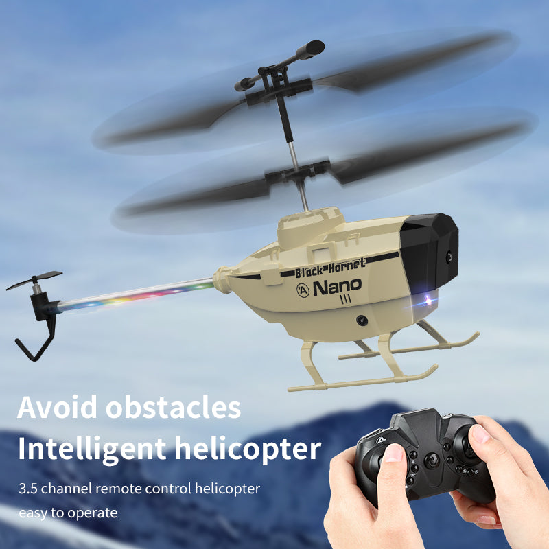 Avoid Obstacles Intelligent Helicopter, Remote Control Helicopter , Gifts Toys for Kids 8-12