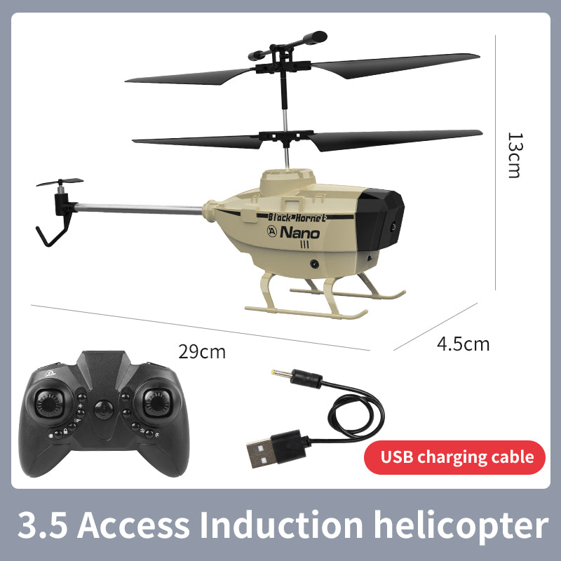 Avoid Obstacles Intelligent Helicopter, Remote Control Helicopter , Gifts Toys for Kids 8-12