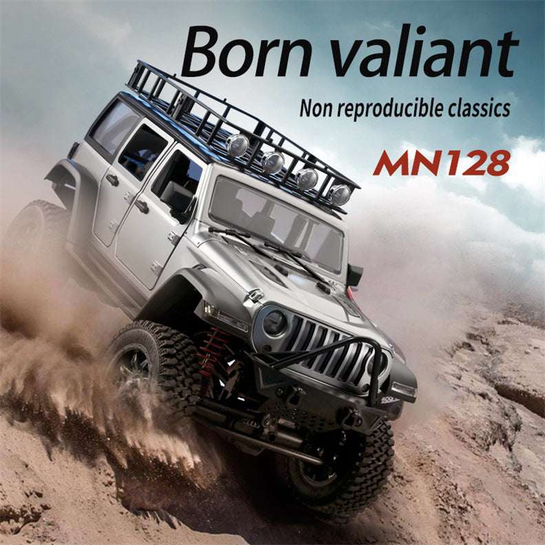 MN-128 Ultimate 4x4 R/C Crawler（ MN-128 Off-Road Truck,  RC Jeep Car Model ）