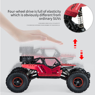 PLAYPULSE RC Truck for Sand and Mud with Tank Tracks