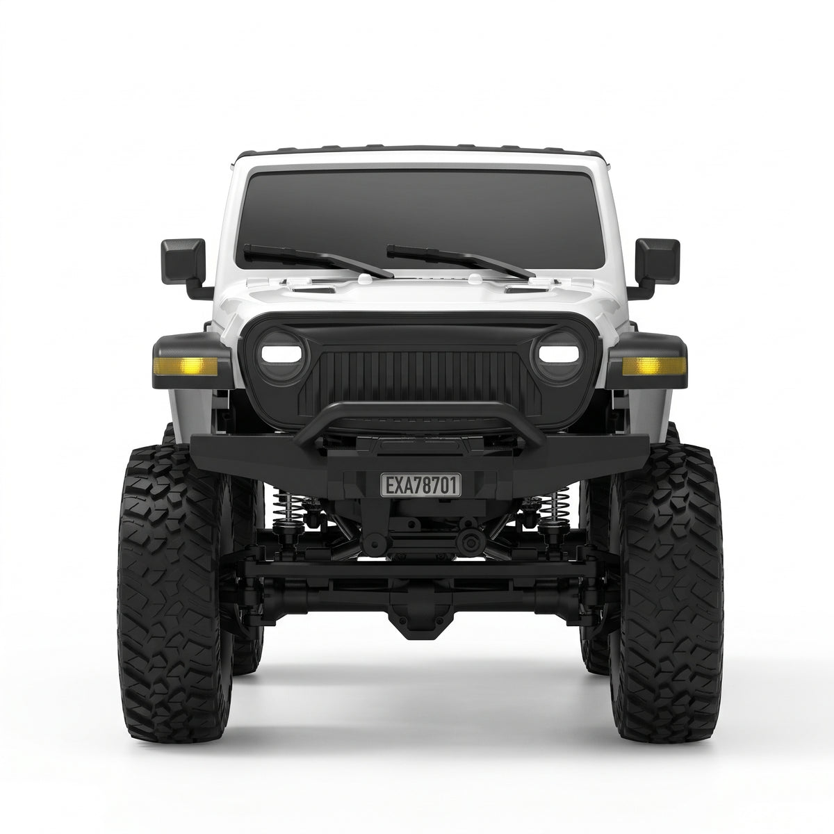 PlayPulseRC 787-1 1:24 RC Jeep Crawler 4WD Lights