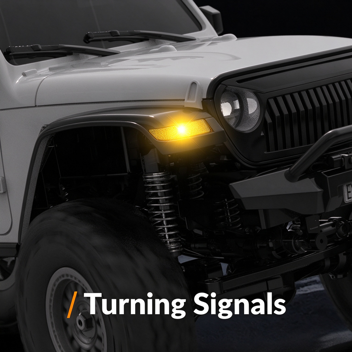 PlayPulseRC 787-1 1:24 RC Jeep Crawler 4WD Lights