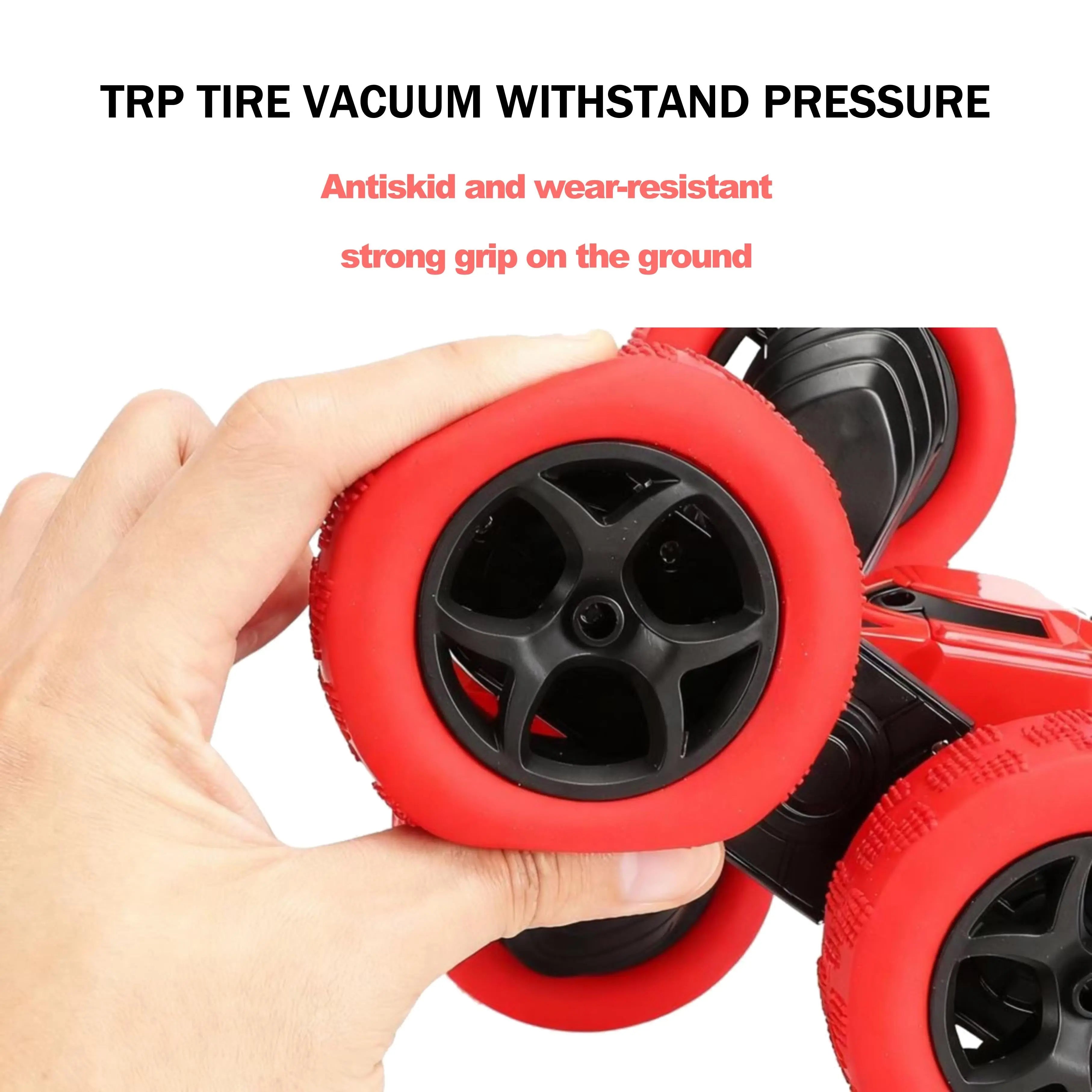 Double-Sided RC Stunt Car with 360° Rotation,Automatic Dog Toys PLAYPULSE