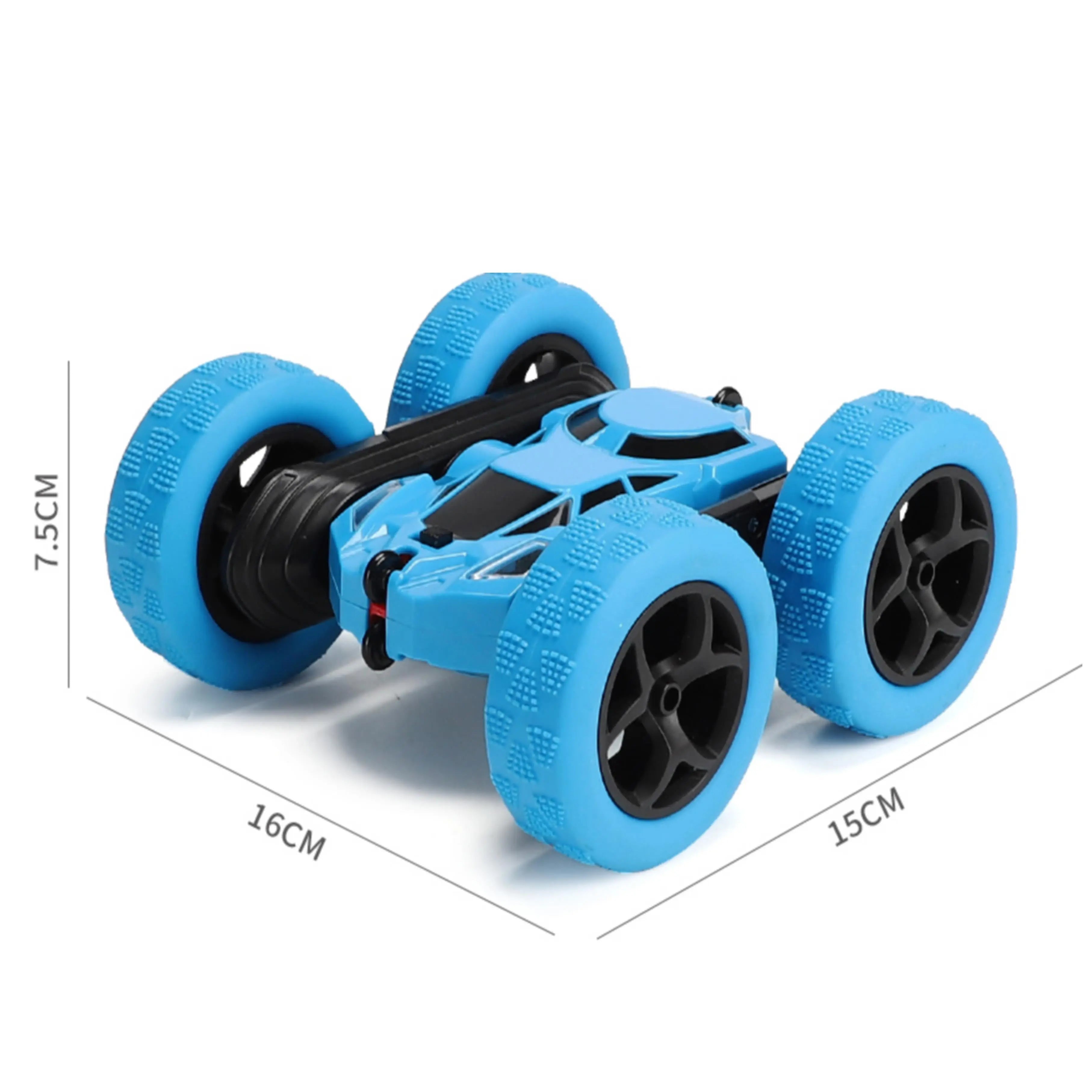 Double-Sided RC Stunt Car with 360° Rotation,Automatic Dog Toys PLAYPULSE