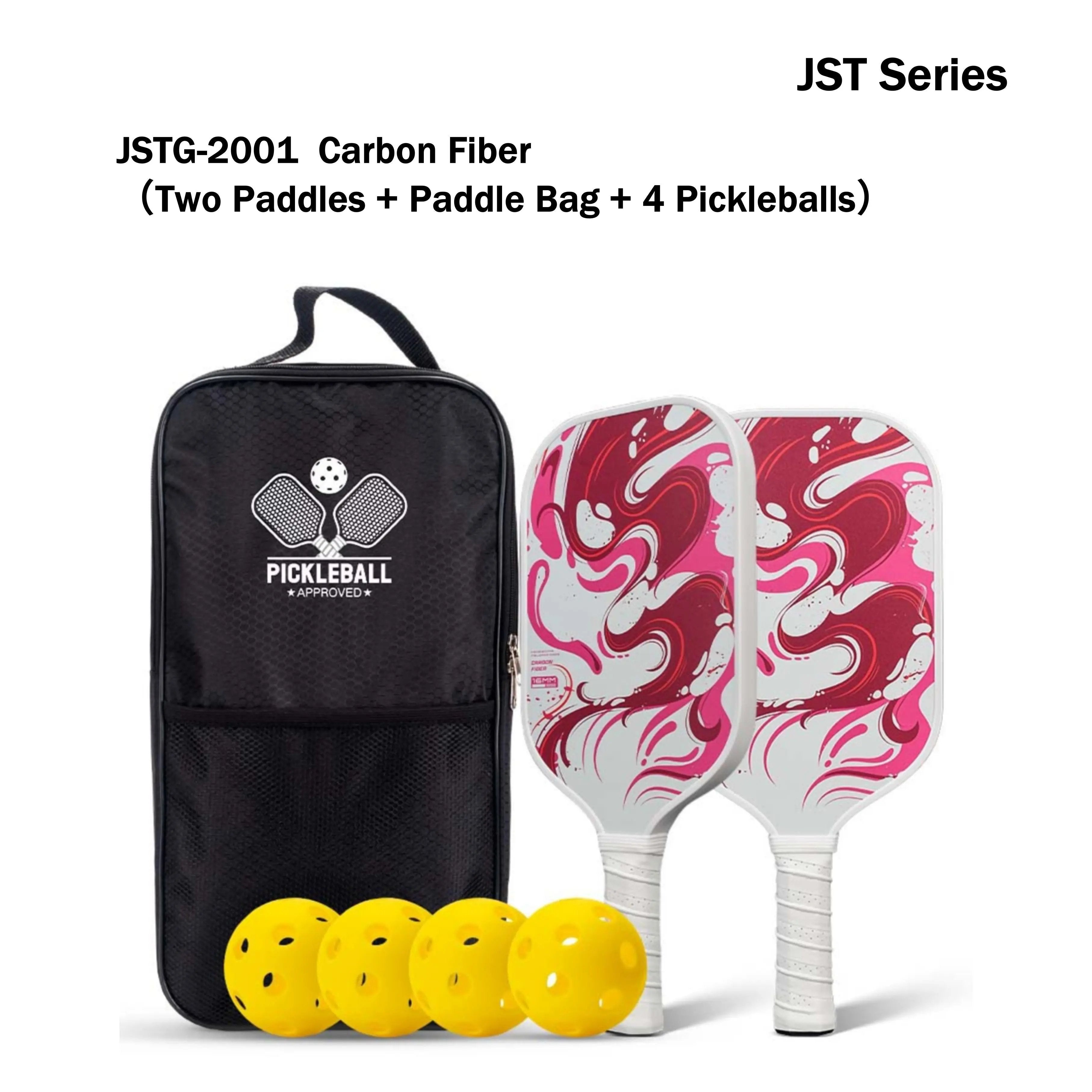 GEN4 Carbon Fiber Hot Pressing Integration Pickleball Paddle for Control and Power PLAYPULSE