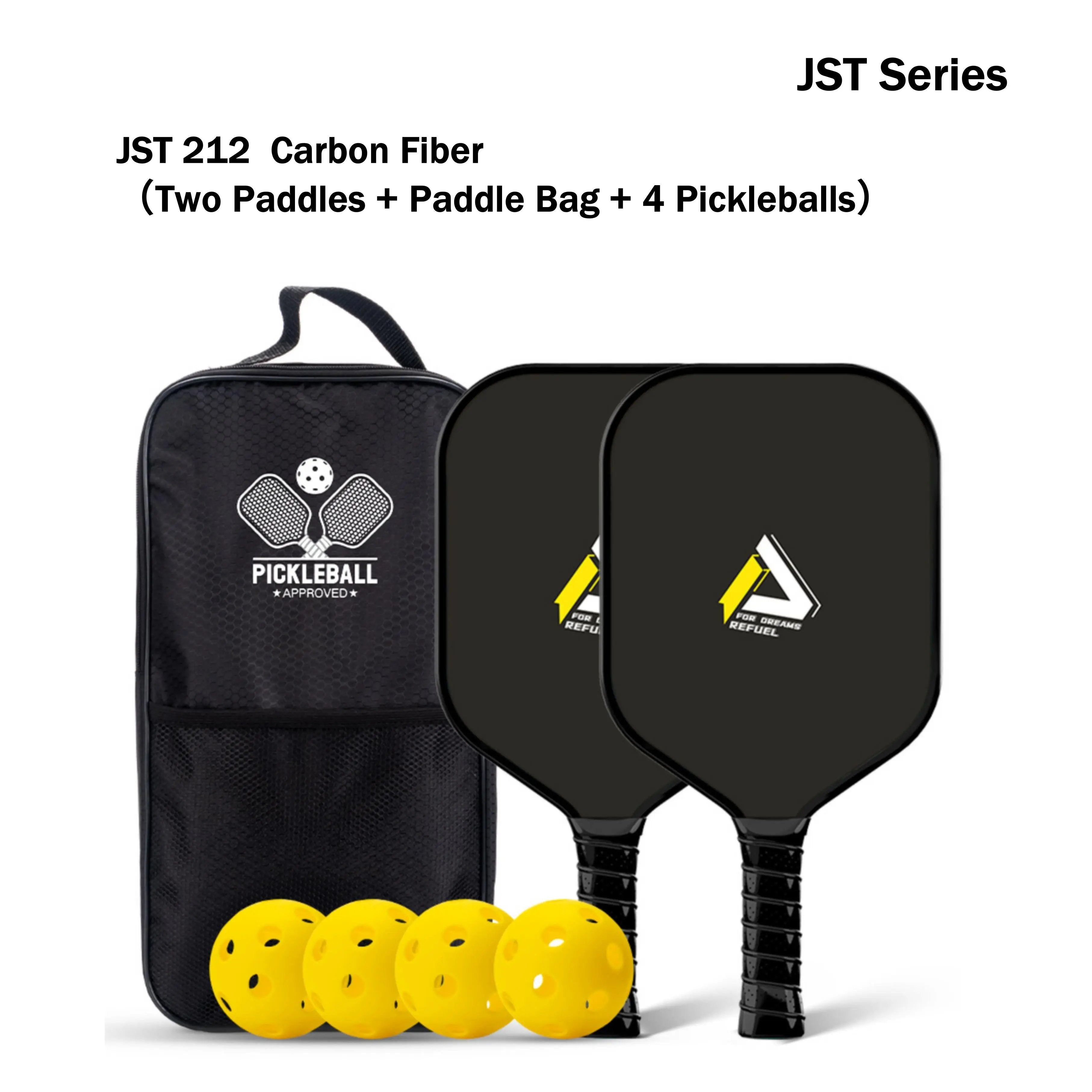 GEN4 Carbon Fiber Hot Pressing Integration Pickleball Paddle for Control and Power PLAYPULSE