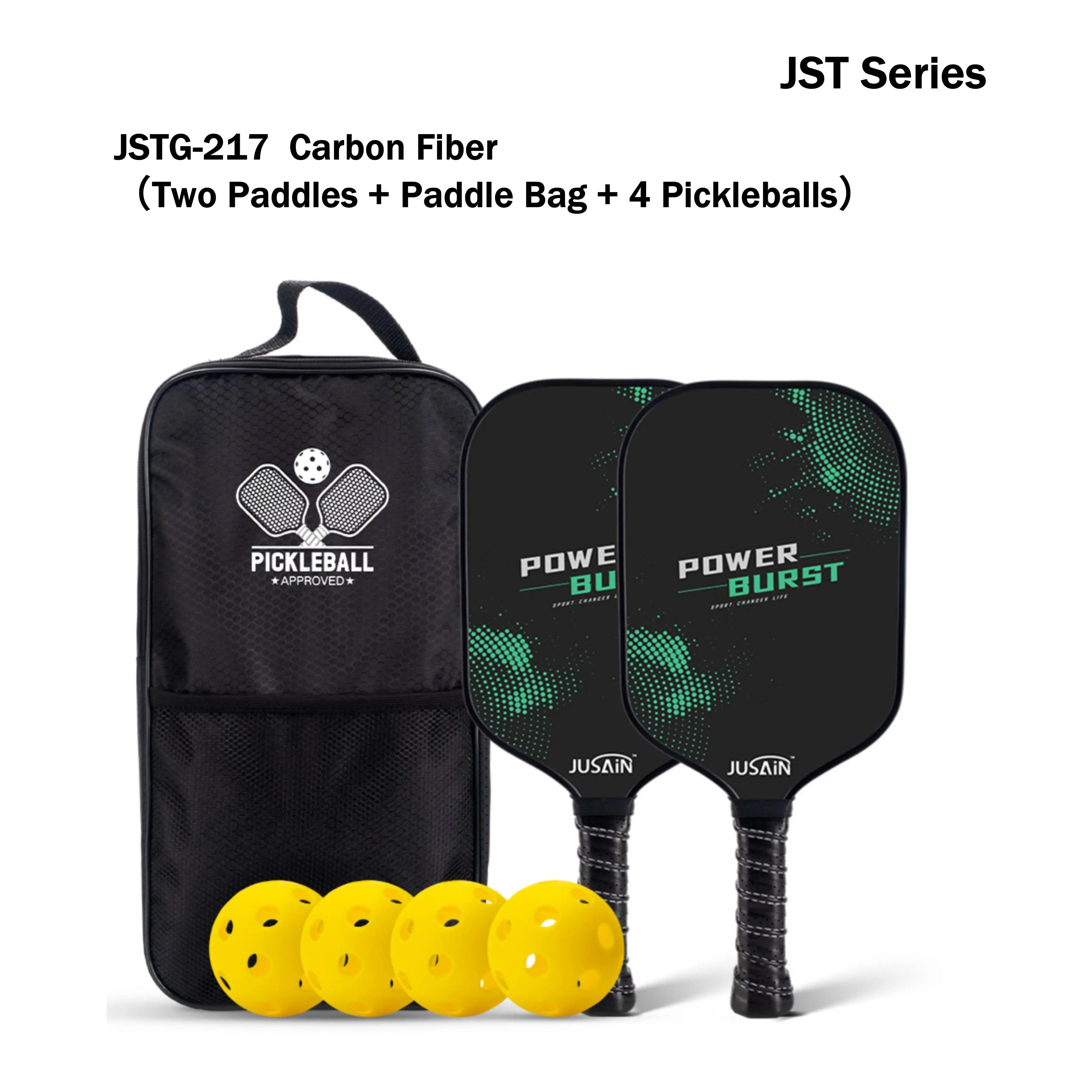 GEN4 Carbon Fiber Hot Pressing Integration Pickleball Paddle for Control and Power PLAYPULSE