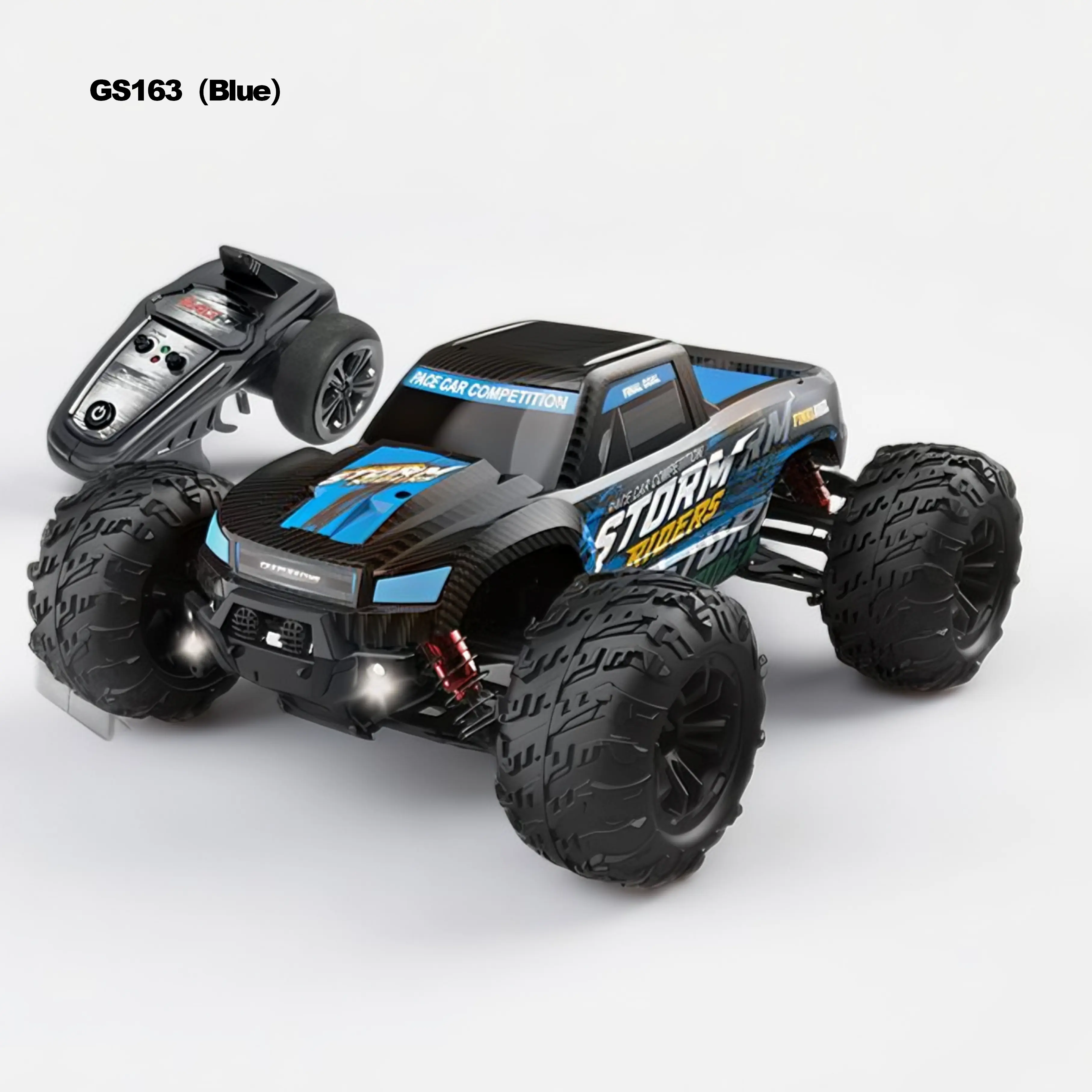 1:16 Large Alloy Crawler Remote Control Truck -GS163（Green）- Playpulse RC