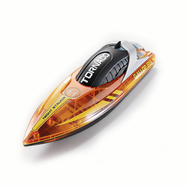 819 Remote Control Boats - 120 Min High-Speed RC Boat with LED Lights - PLAYPULSE RC