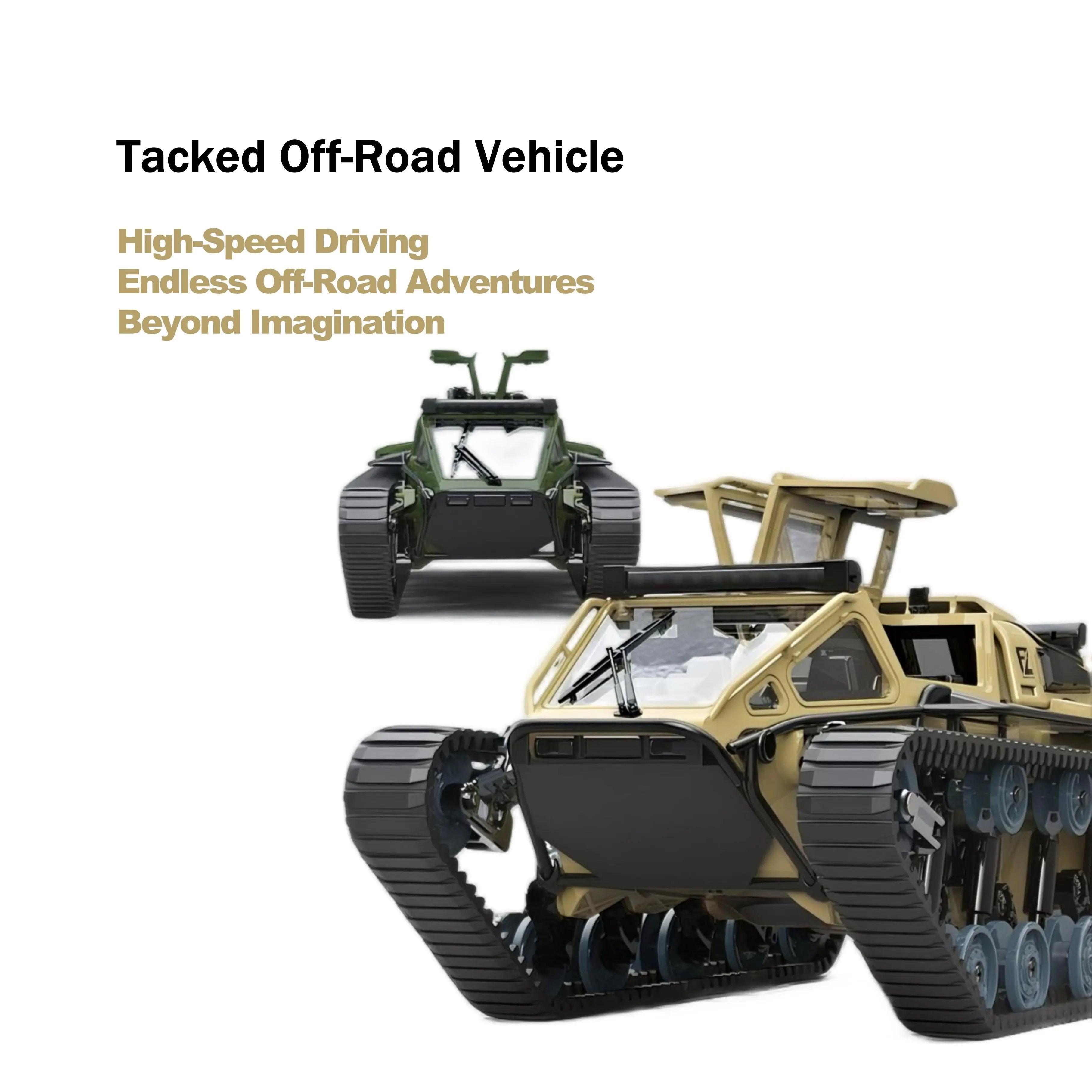 Advanced RC Tanks Offroad Crawler with Drift Tank 360° Rotation for Kids and Teens PLAYPULSE