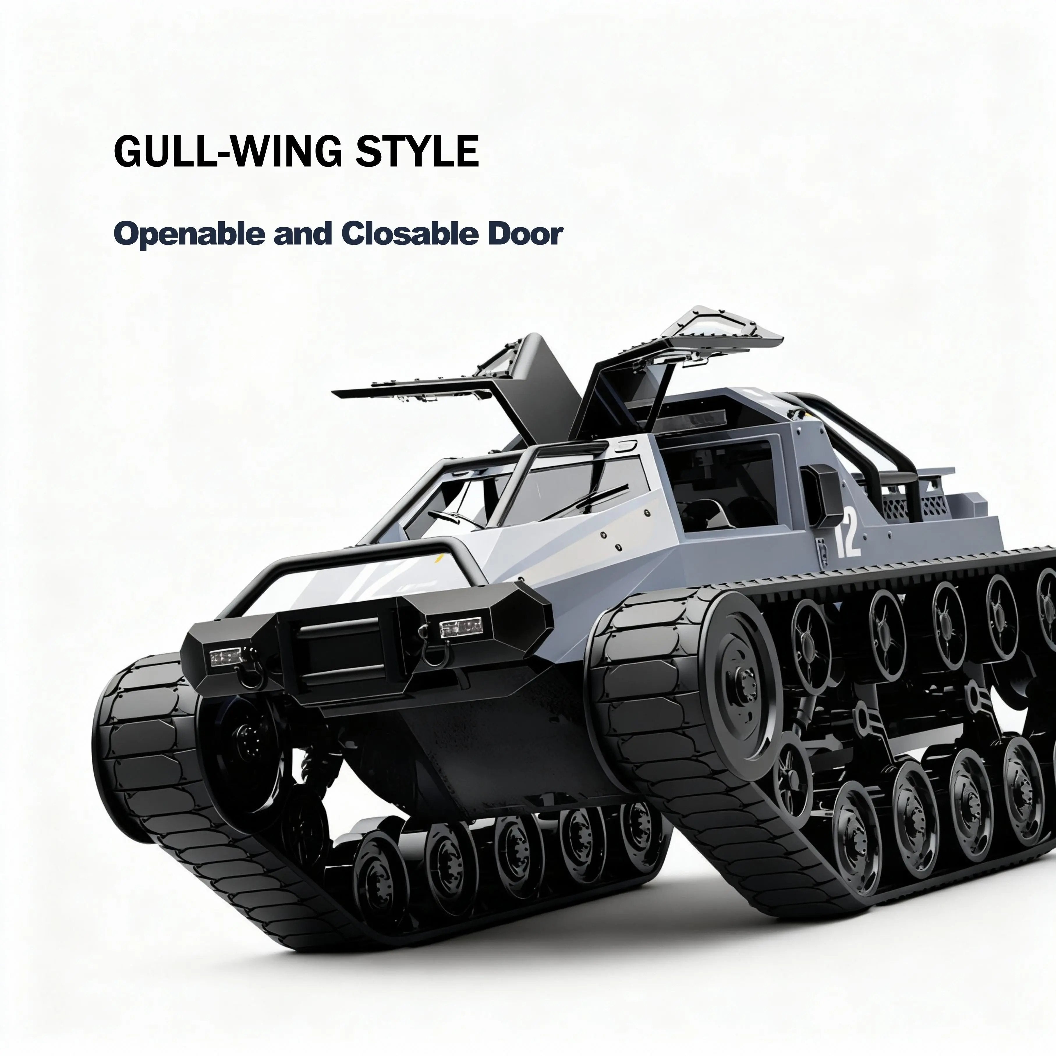 Off-Road RC Truck 4WD and RC Tanks: High-Speed with 360° Rotation for Kids and Teens PLAYPULSE