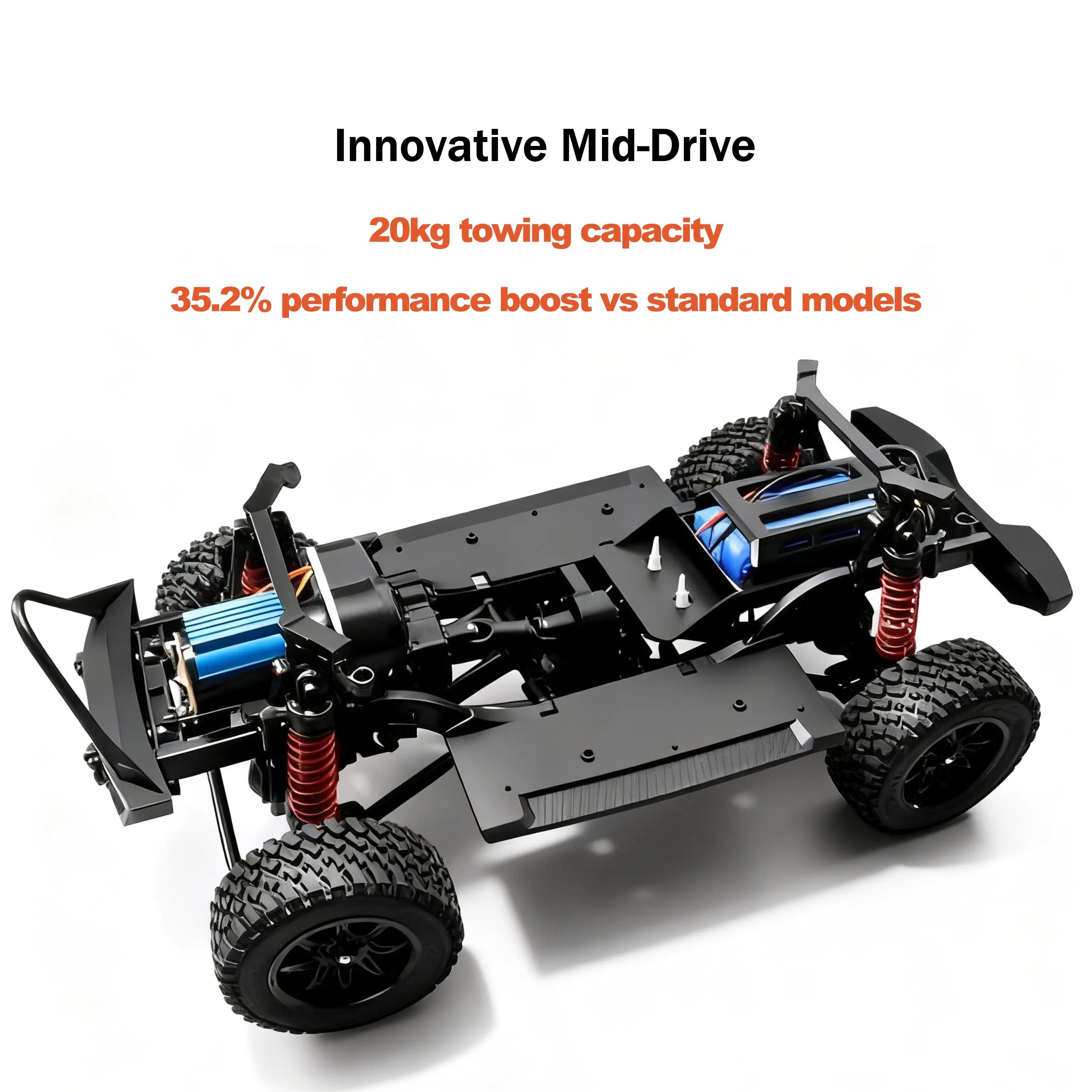 MN128 High-Performance RC Rock Crawler for Off-Road Adventures PLAYPULSE RC