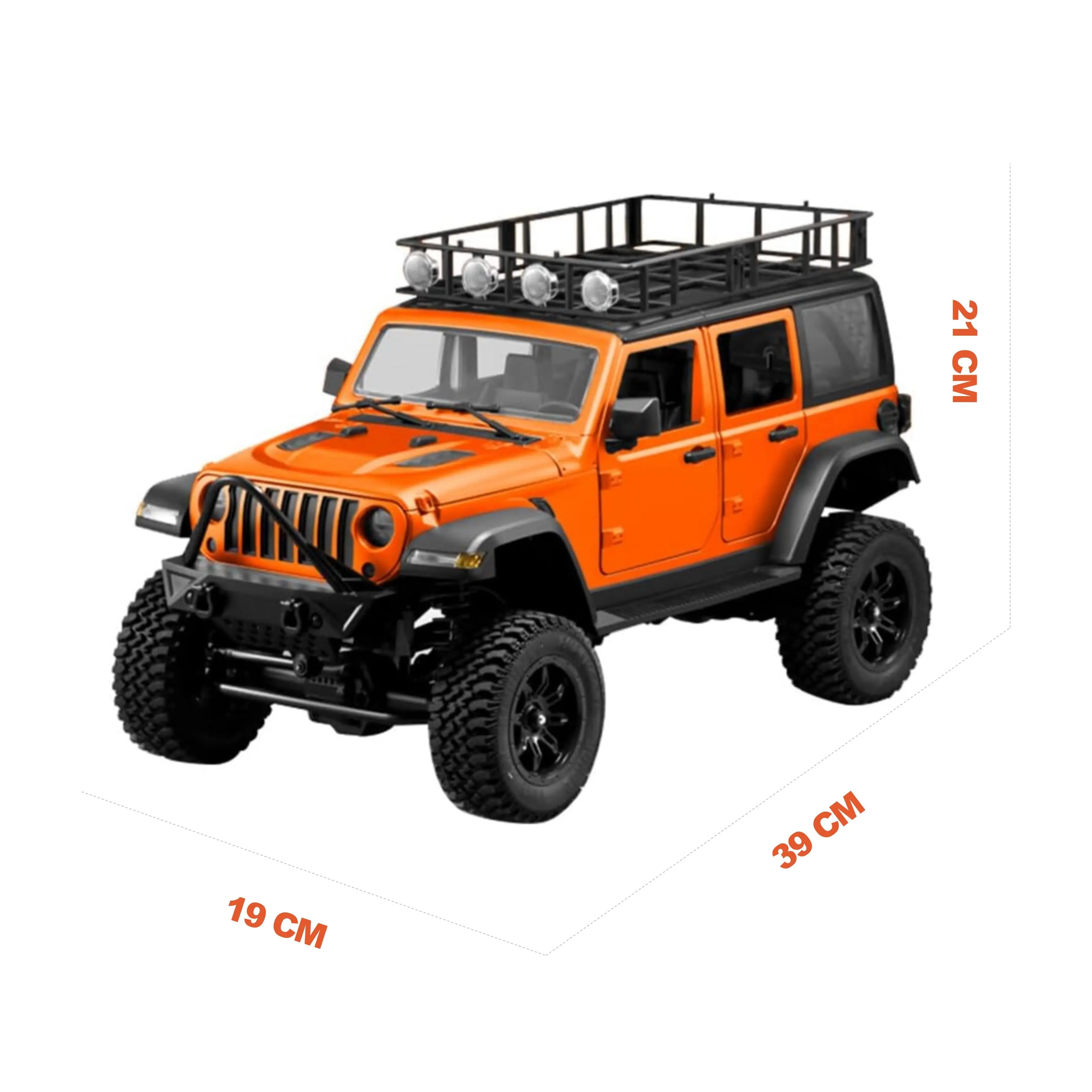PlaypulseRC MN128 Rock Crawler 4x4 RC Car | Born to Climb, Tough
