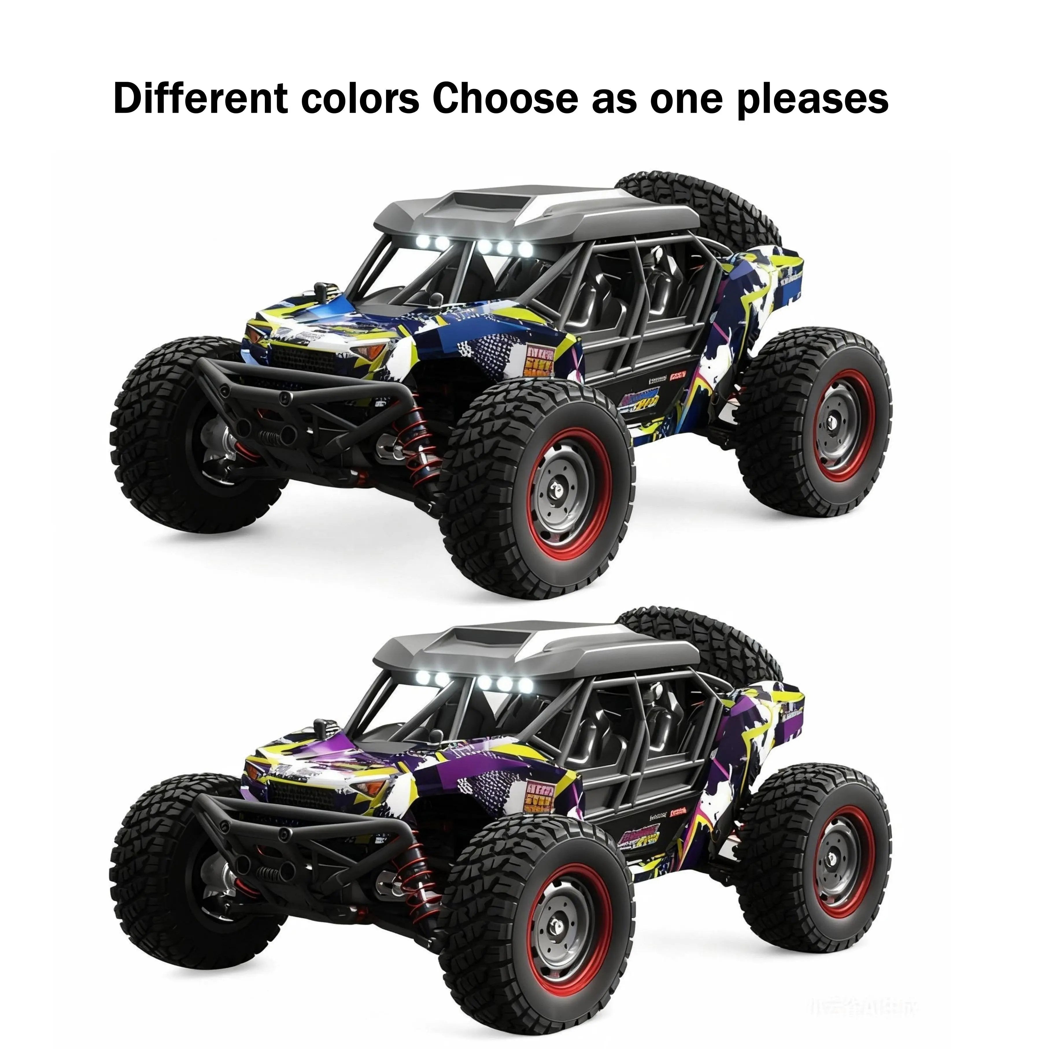 Monster Truck: 70km/h High-Speed 4WD Off-Road RC Car with Brushless Motor PLAYPULSE RC