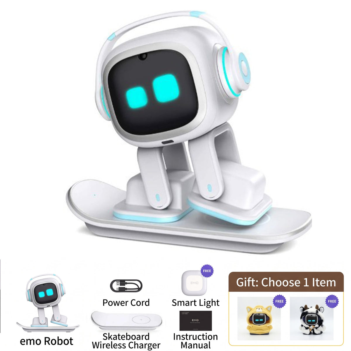 PlaypulseRC Smart Companion Robot with Voice Chat
