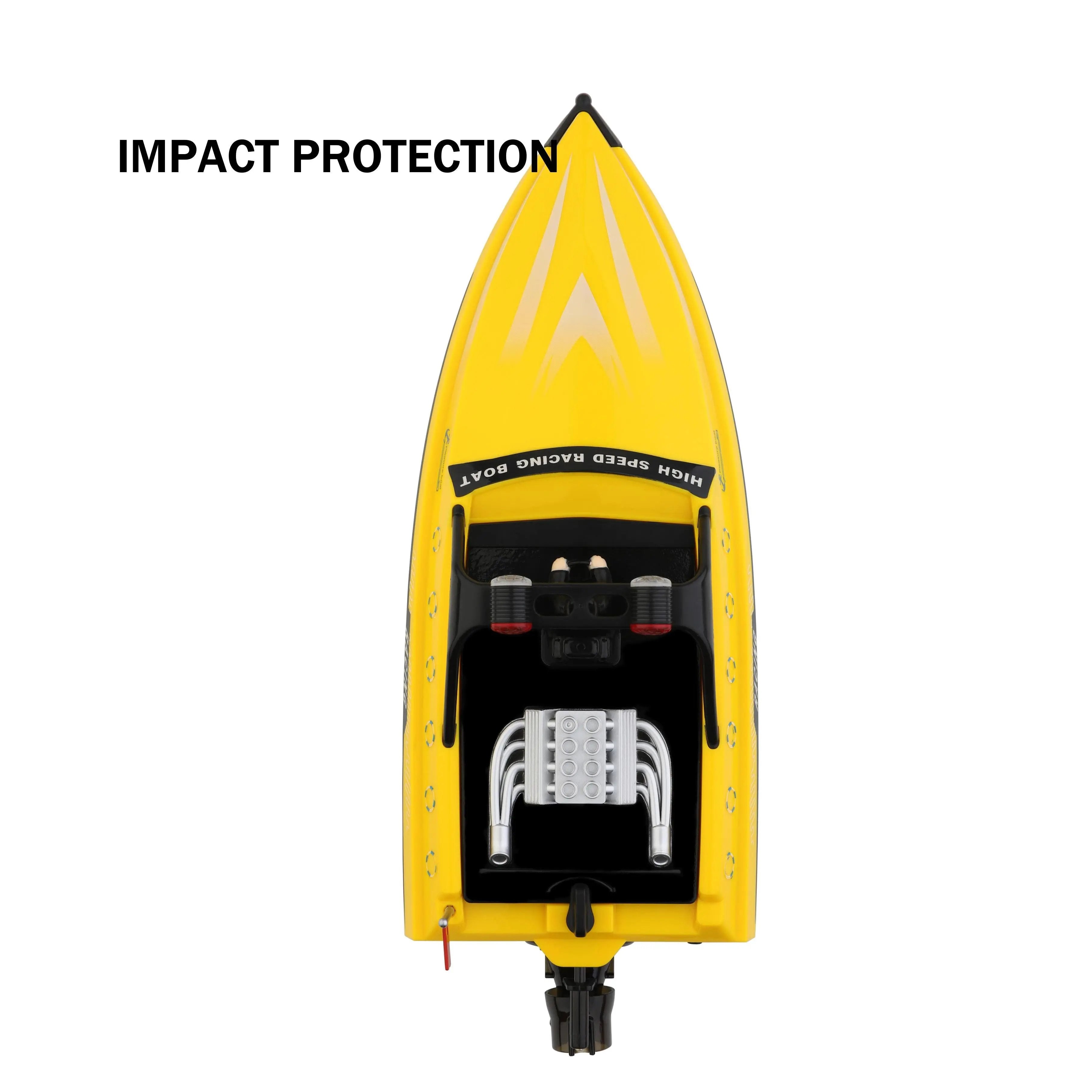 Cheap RC Boats for Sale with Led Lights, High-Speed Racing for Kids PLAYPULSE