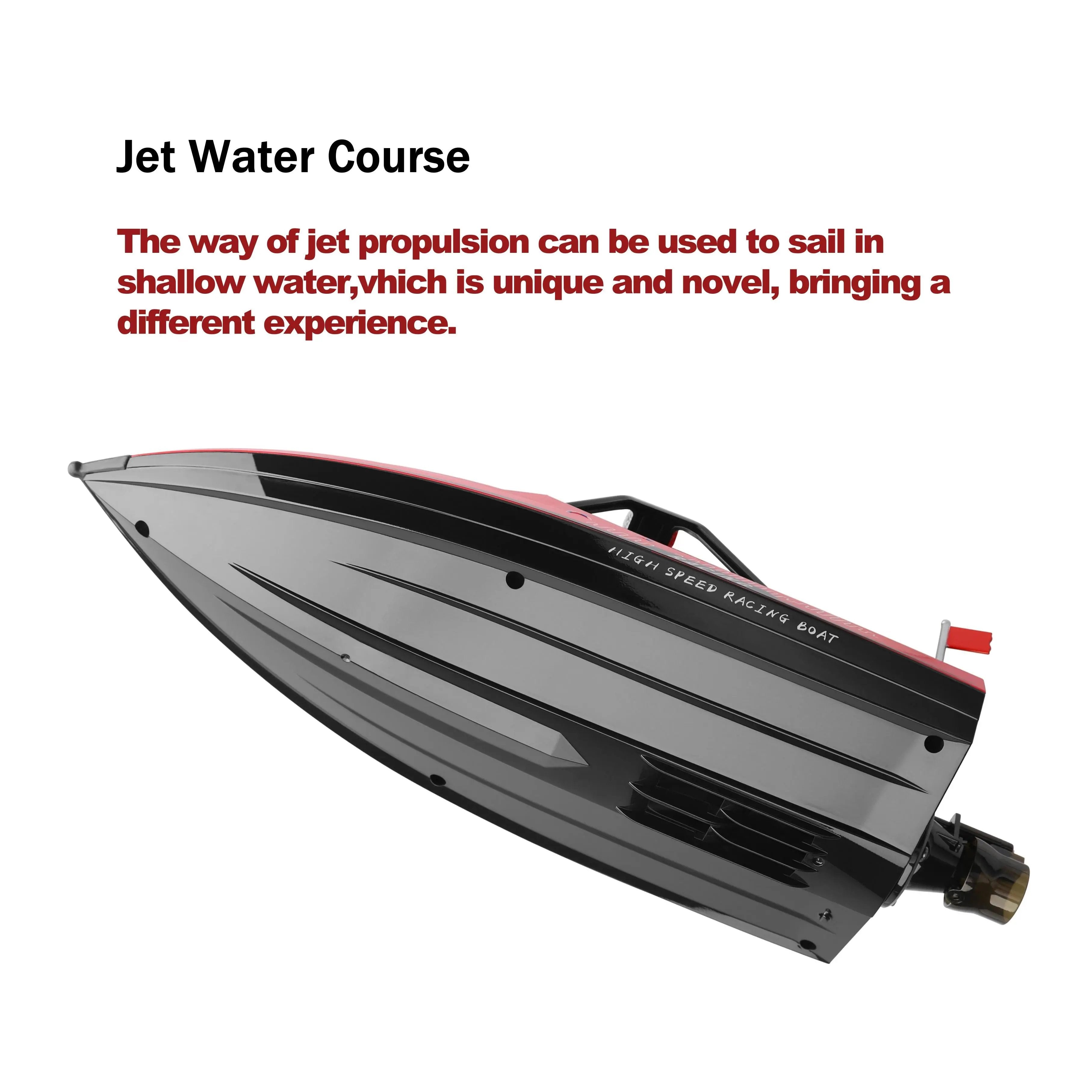 Cheap RC Boats for Sale with Led Lights, High-Speed Racing for Kids PLAYPULSE