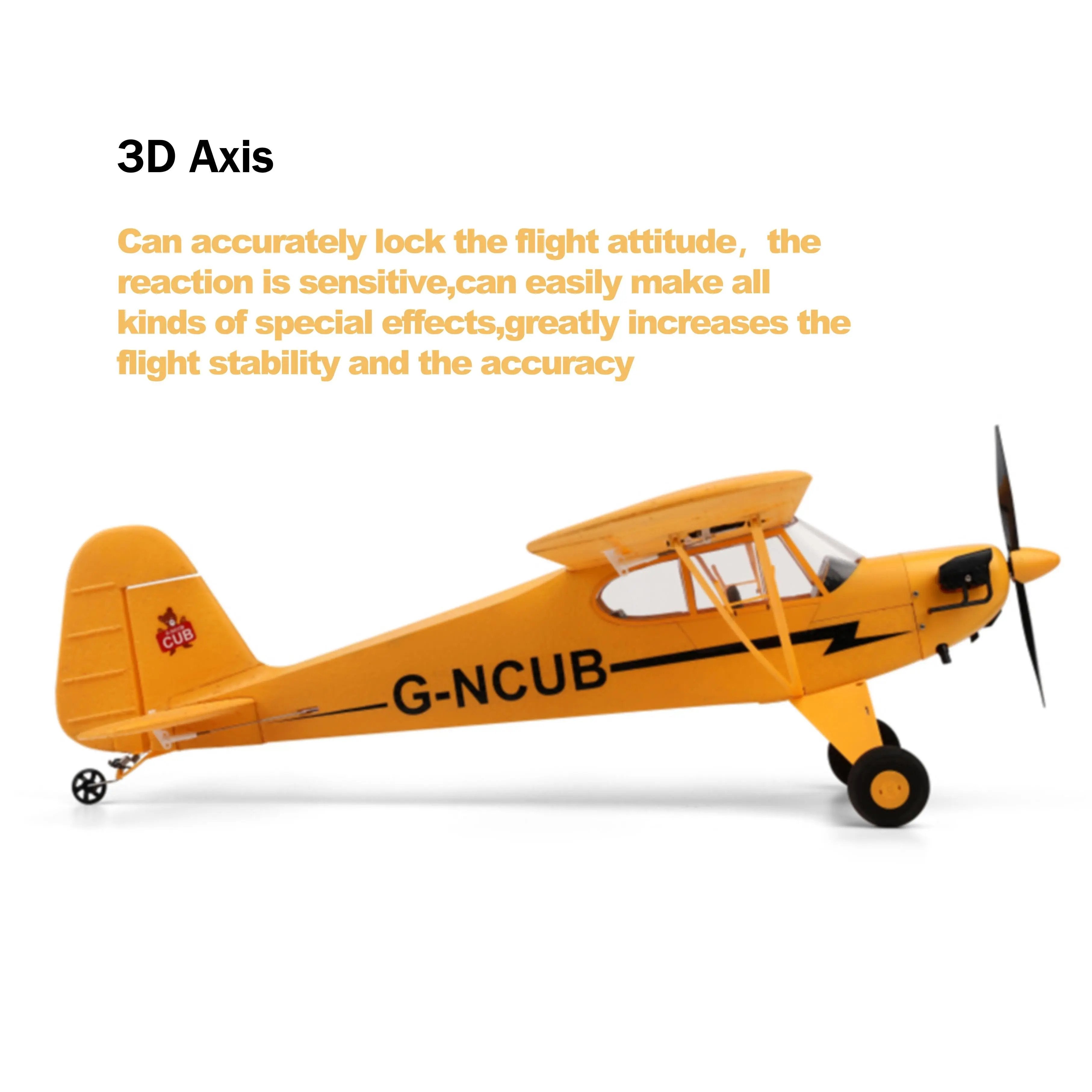 Ultimate Beginner RC Aircraft with Large Brushless Motor & Gyroscope 5-Channel Control PLAYPULSE