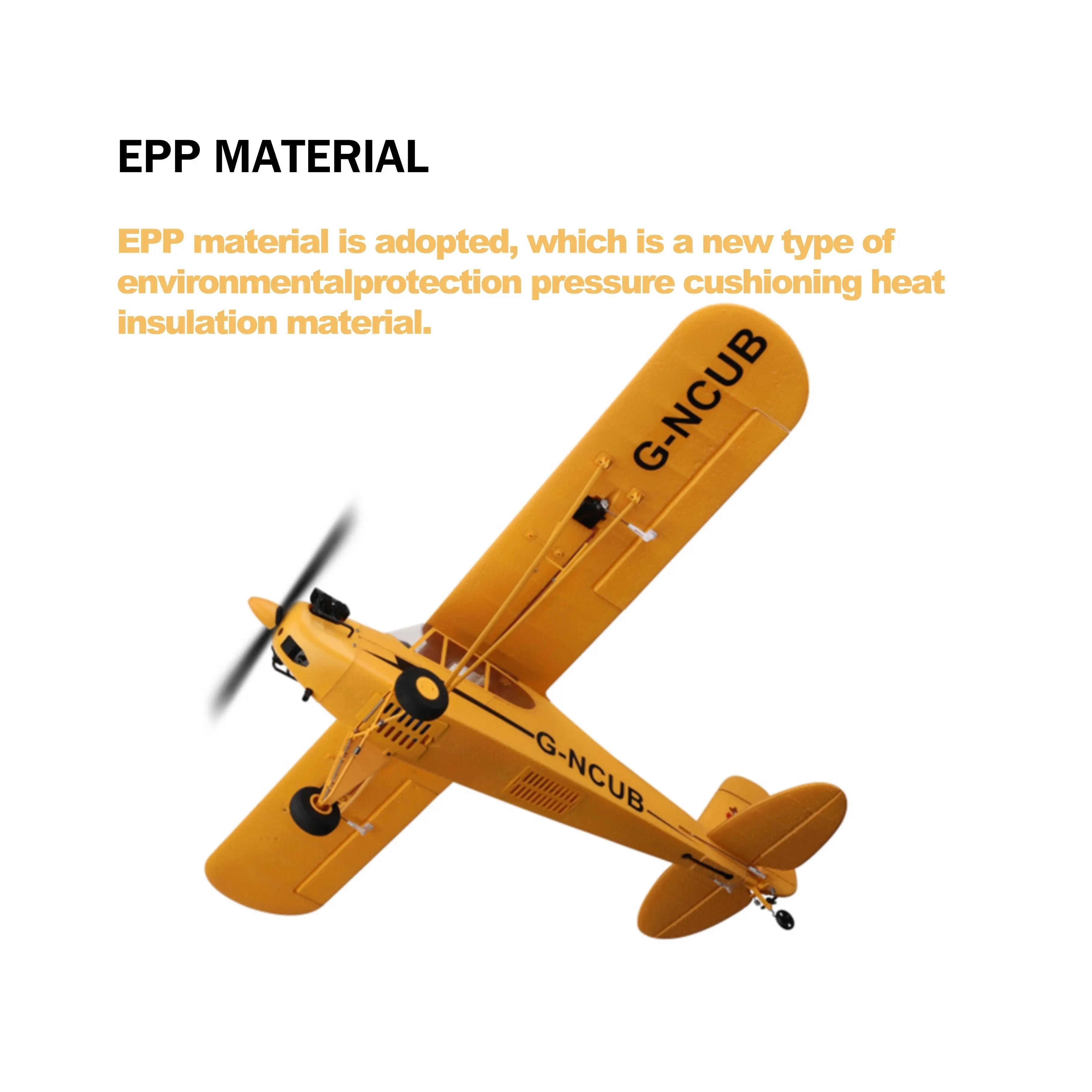 Ultimate Beginner RC Aircraft with Large Brushless Motor & Gyroscope 5-Channel Control PLAYPULSE