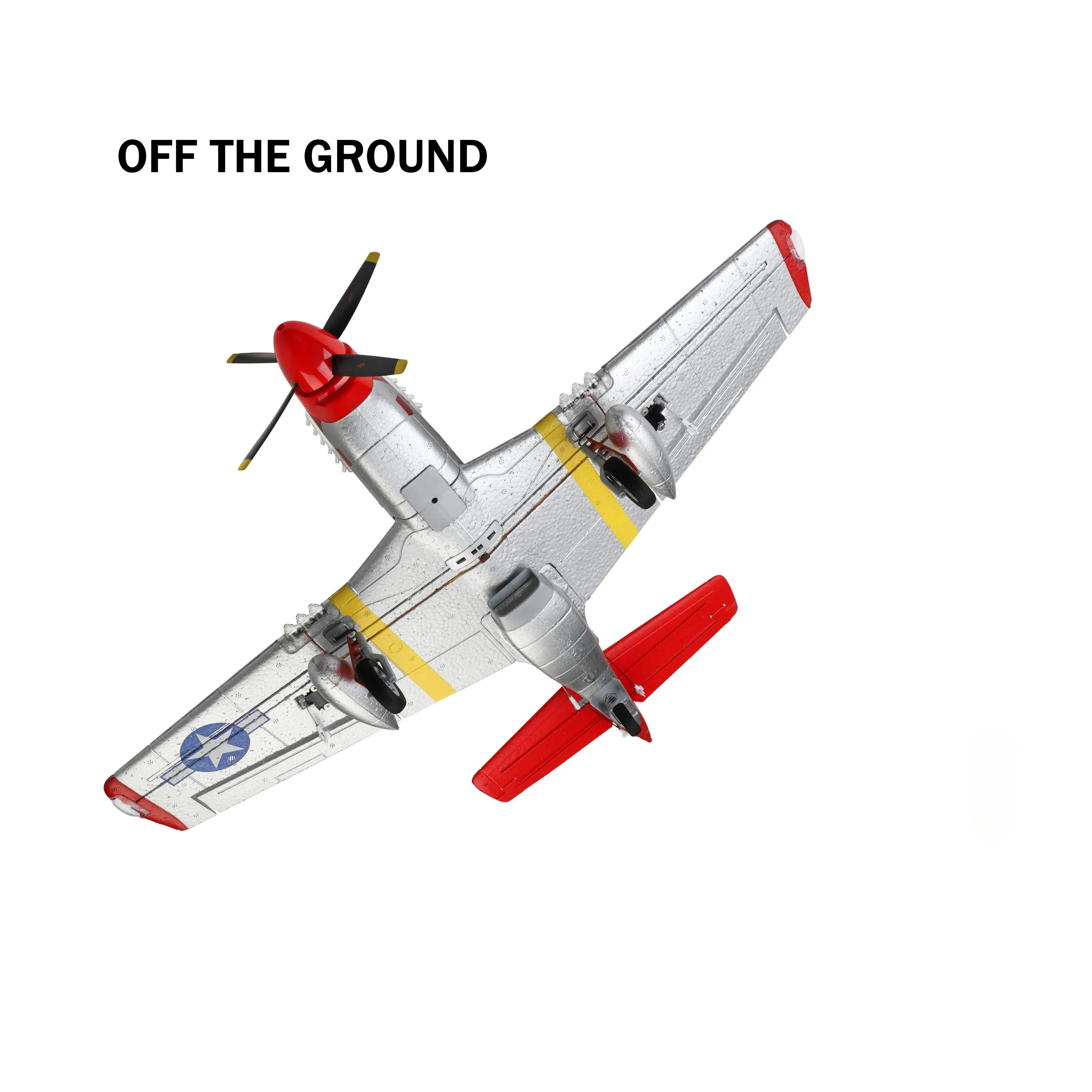 Large RC Aircraft 4 Channel RC Plane with 6G/3D Brushless System for WWII Simulation RC Cars | Remote Control Toys for Kids and Pets