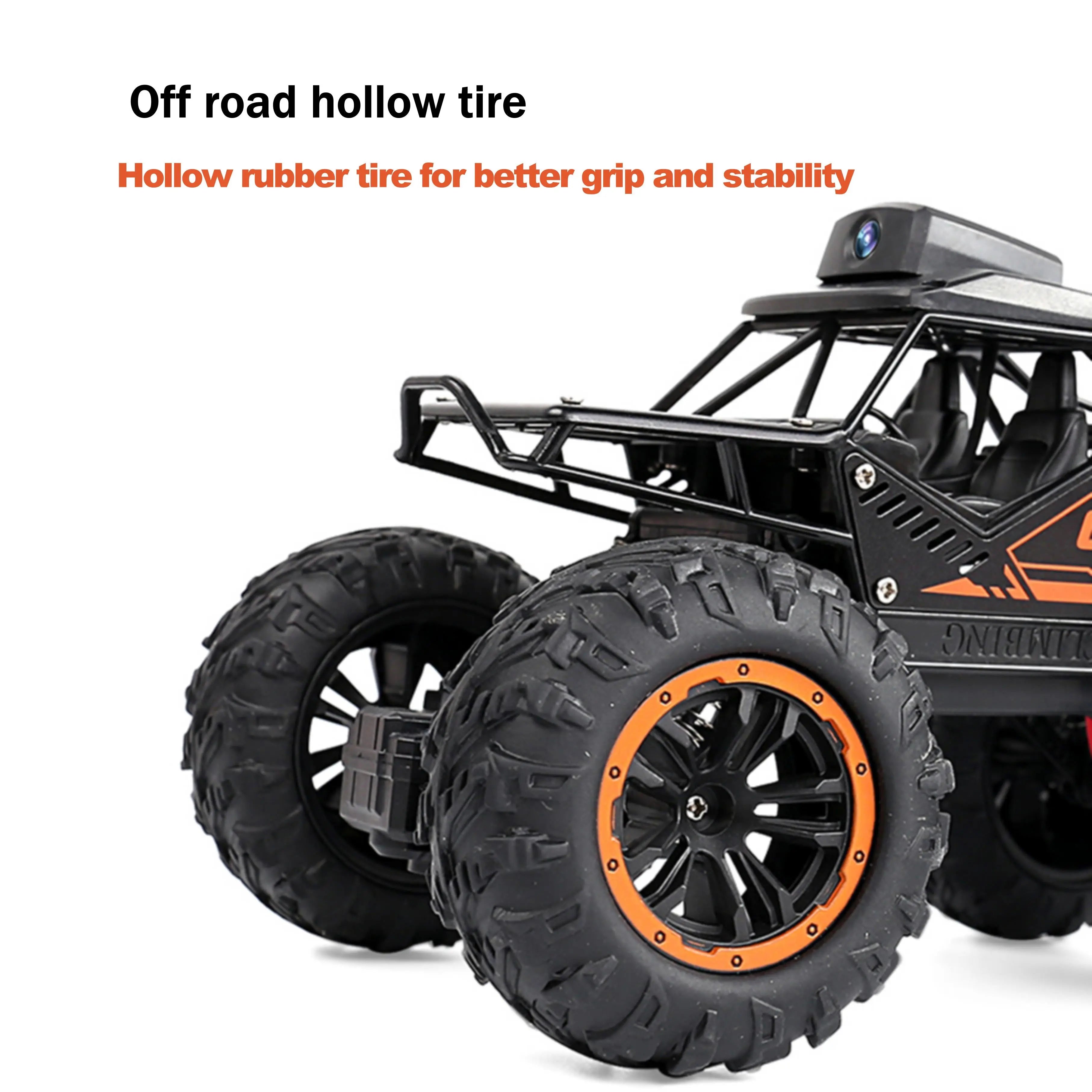 4WD RC Monster Truck with WiFiCam HD Video PLAYPULSE