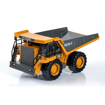 YIGONG Remote Control Engineering Vehicle Toy Car for Kids（Excavator、Dump Truck、Bulldozer）