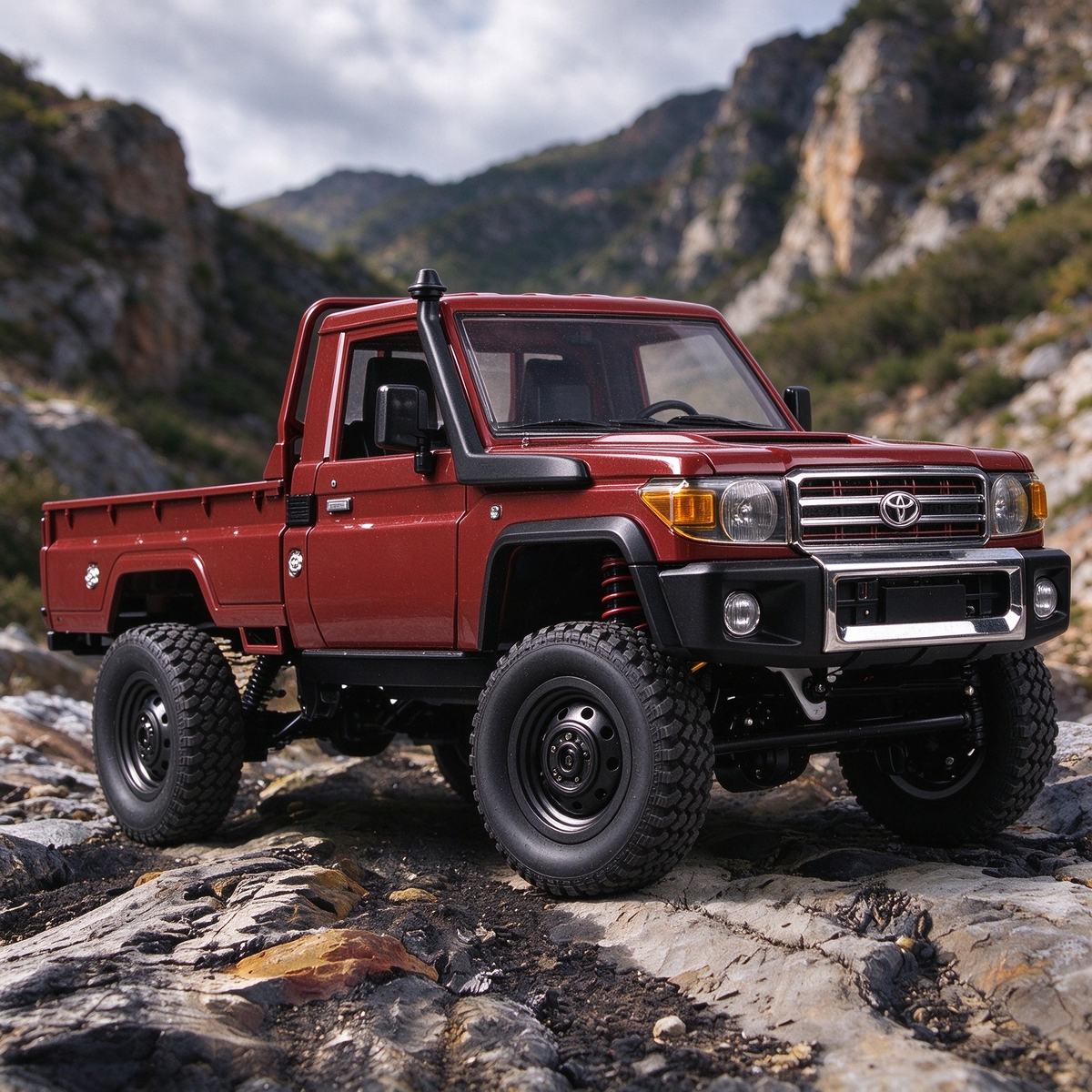 PlayPulseRC MN82 1:12 Toyota LC79 RC Crawler RTR