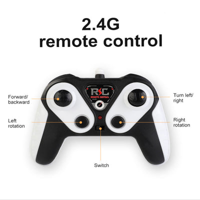 AquaTerrain Xtreme 2.4G Stunt Rover，4WD Waterproof RC Car 360° Flips Rotation Hand Gesture Stunt RC Boat Pool Toy